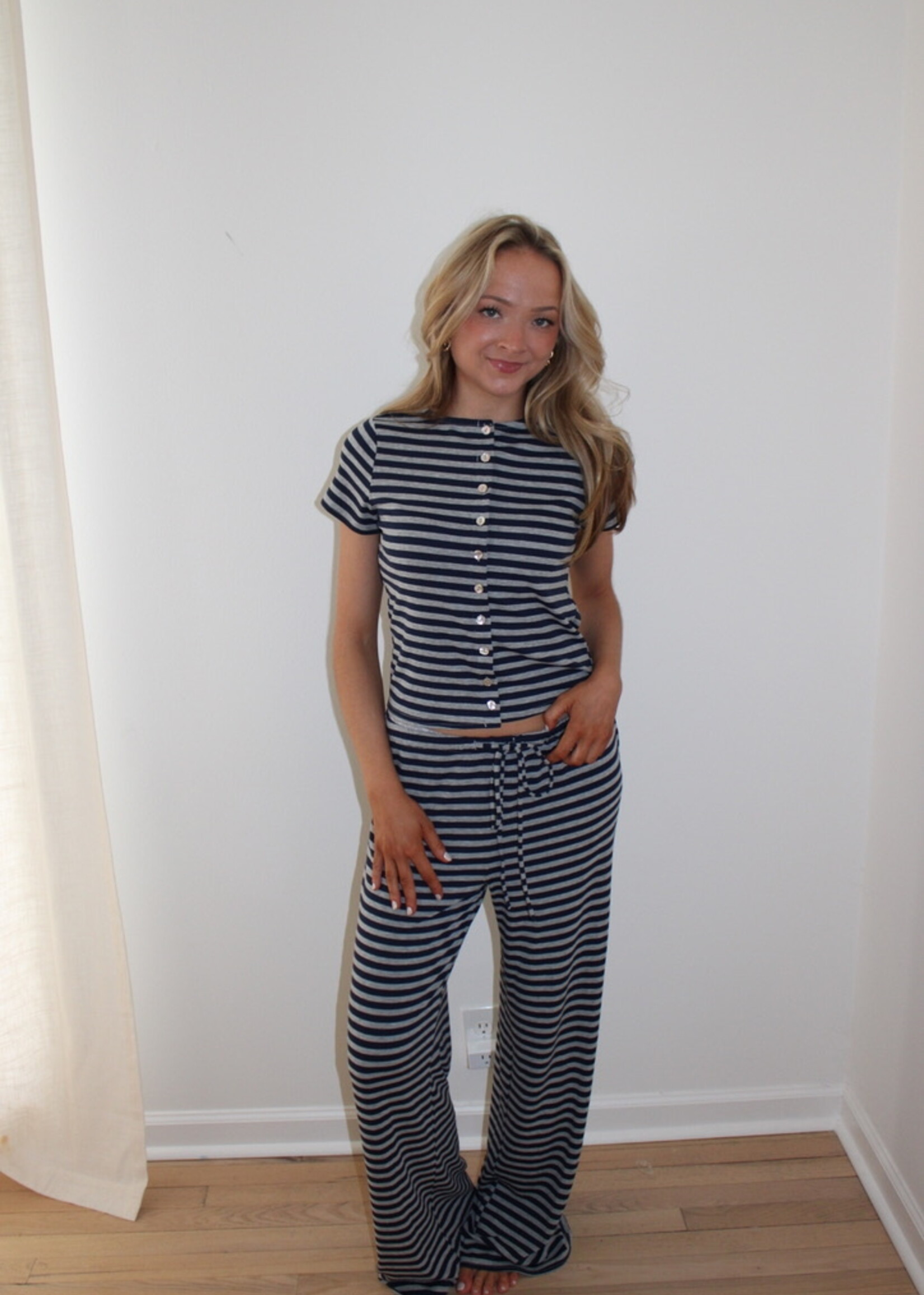 Calix Striped Top