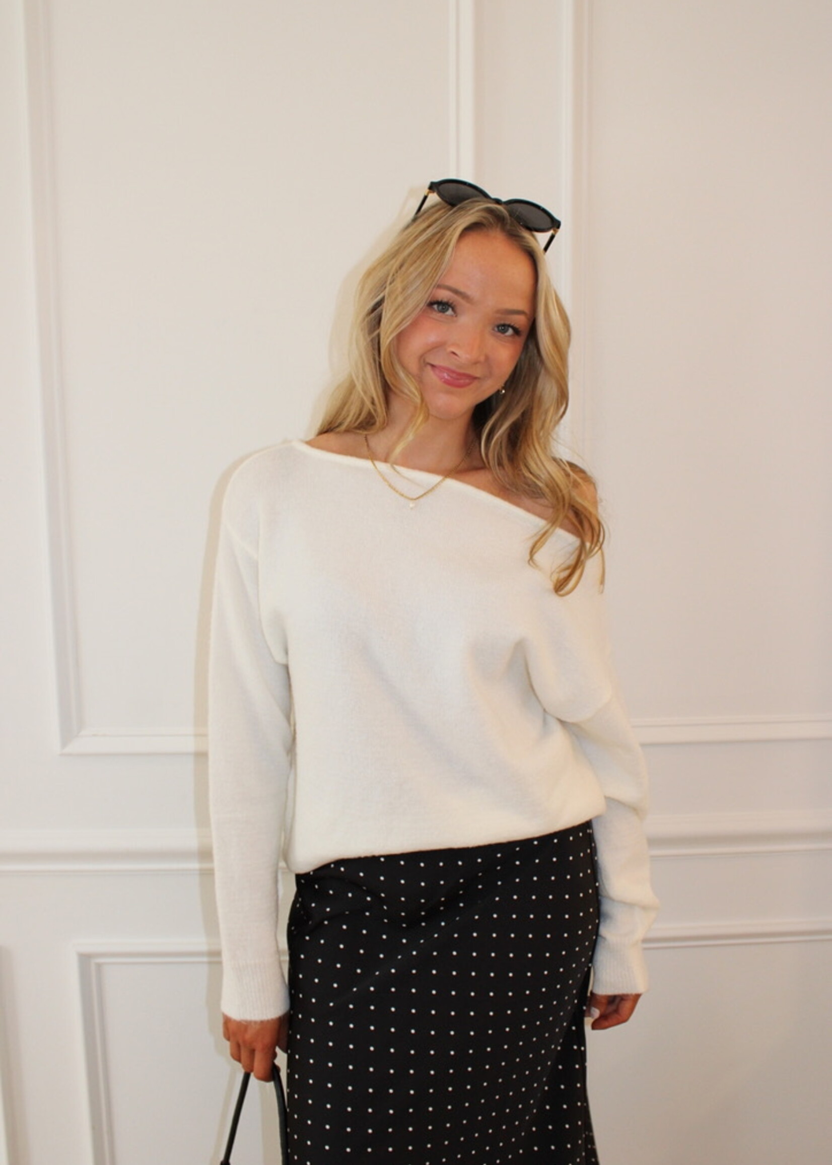 Arlie Off The Shoulder Knit Sweater