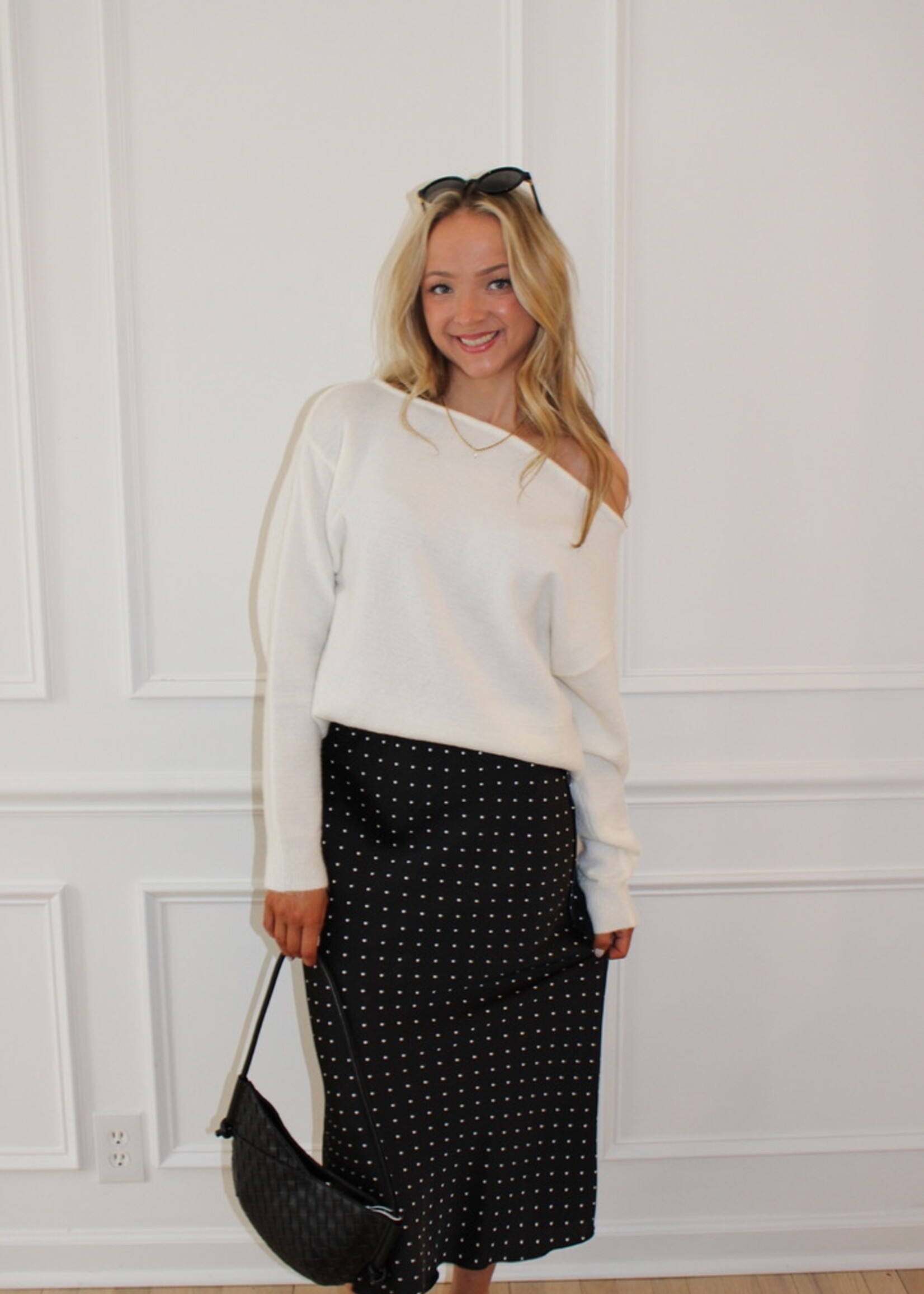 Arlie Off The Shoulder Knit Sweater