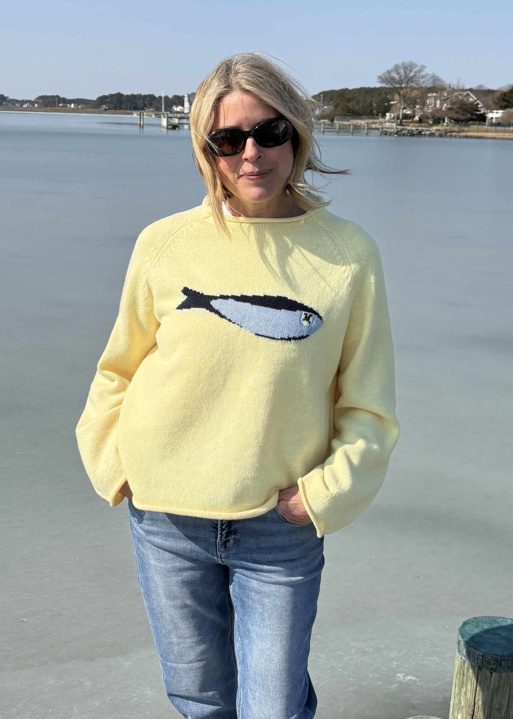 Cecillia Sardine Sweater