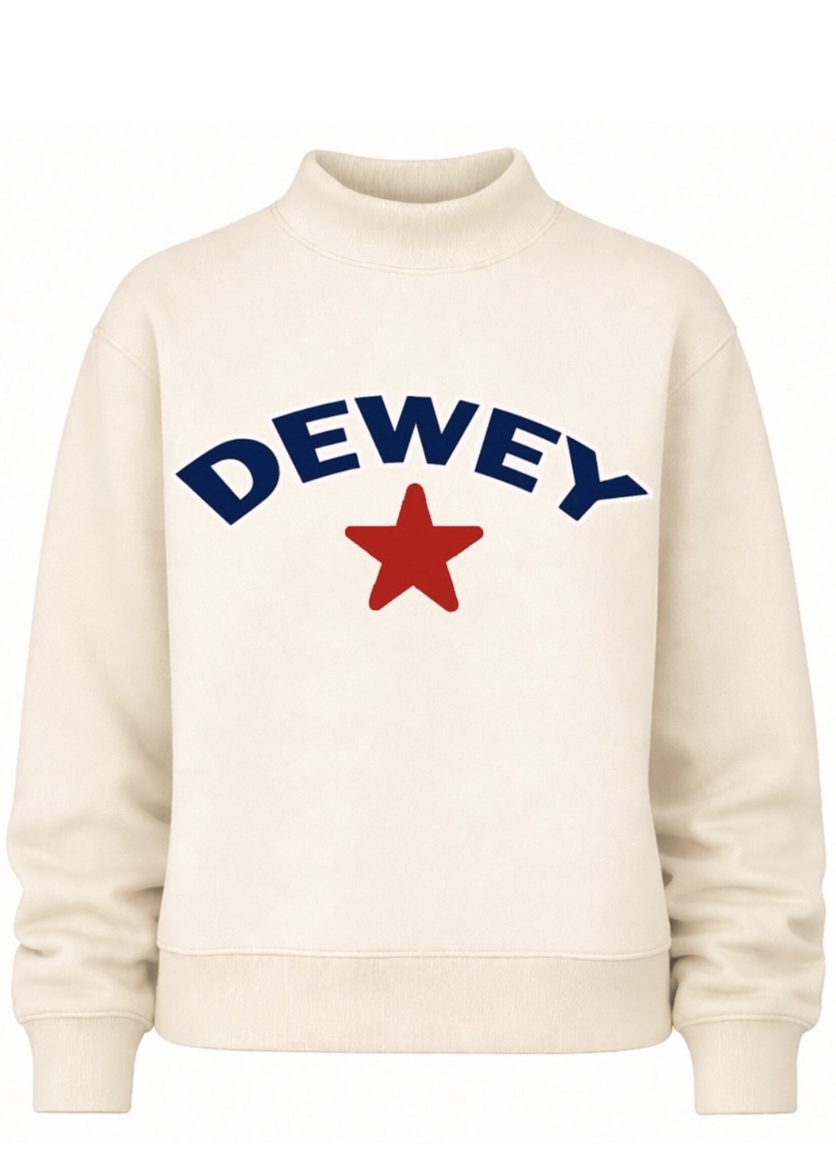 DEWEY Mock Neck Sweatshirt