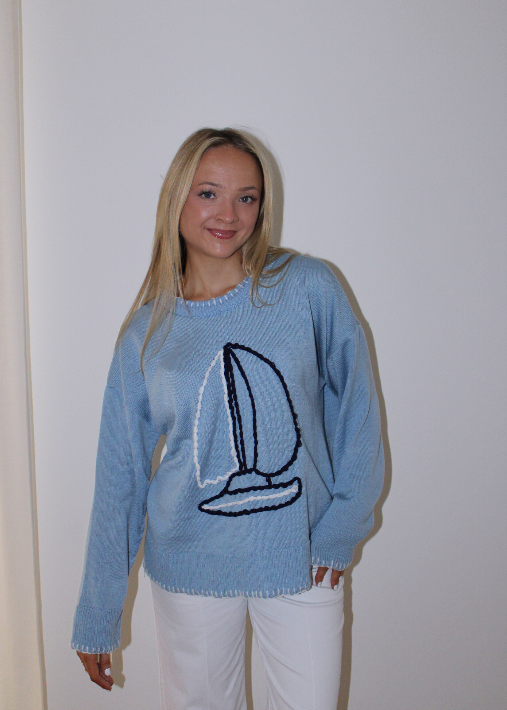 Tinsley Sailboat Sweater