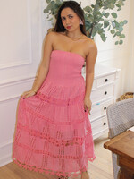 Brynn Eyelet Tube Dress