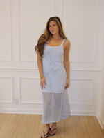 Adina Floral Sweater Maxi Dress