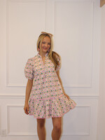 Candice Floral Puff Sleeve Dress