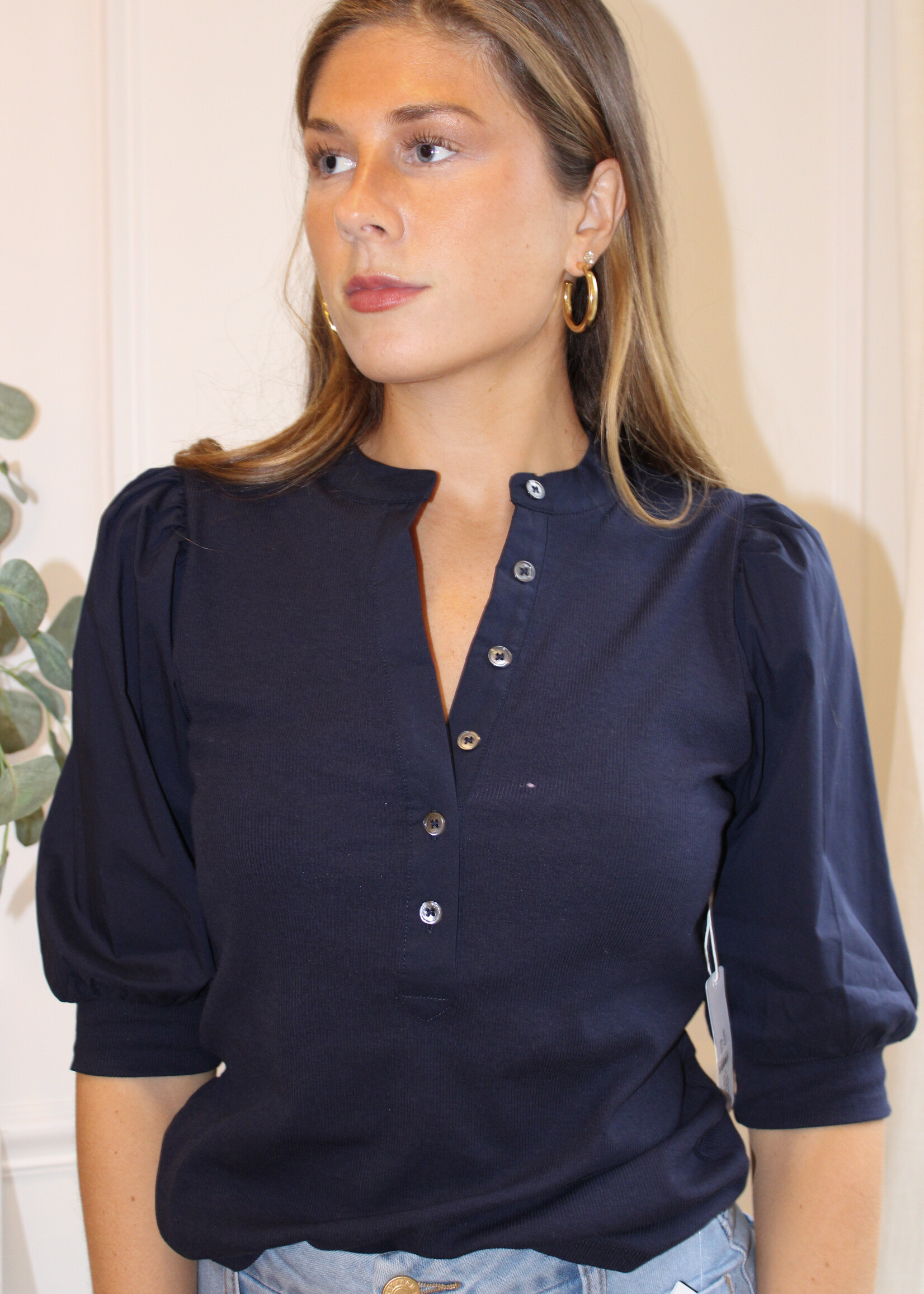 Denny Puff Sleeve Tee