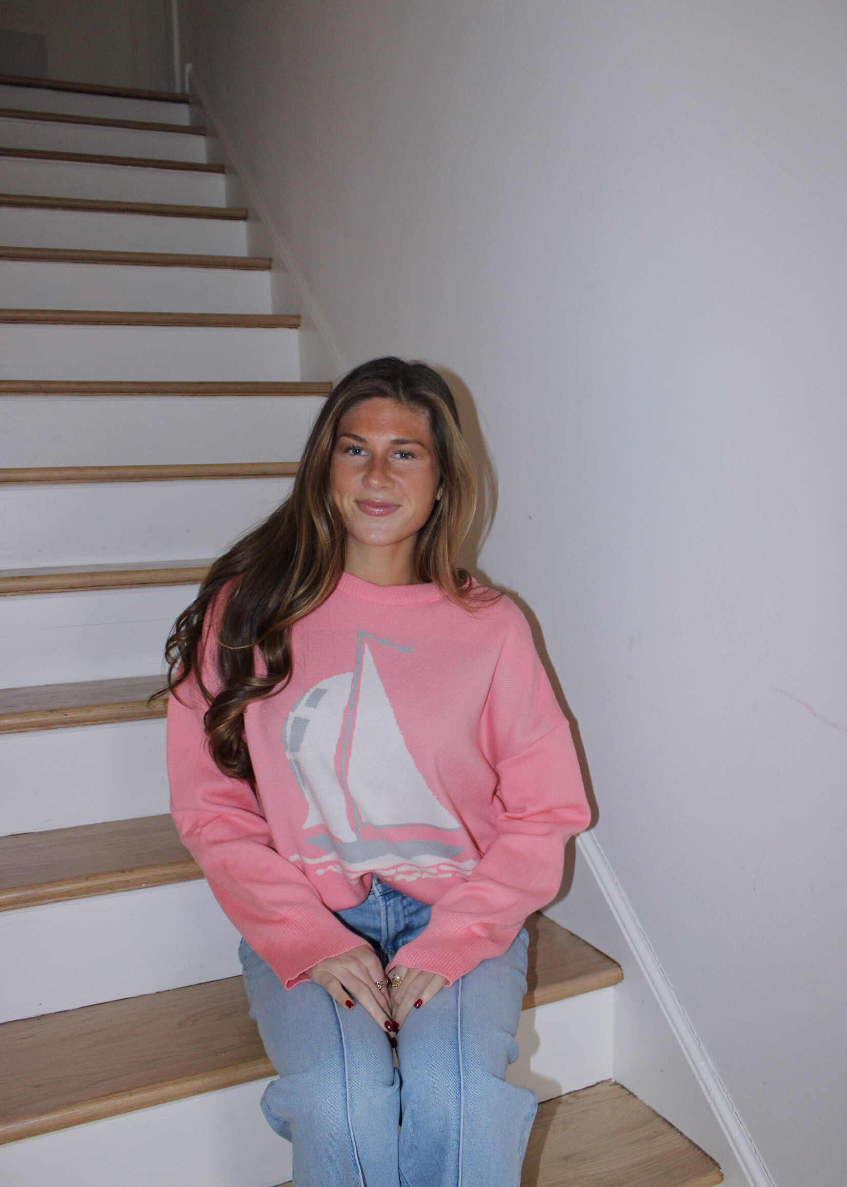 Gretchen Sailboat Sweater