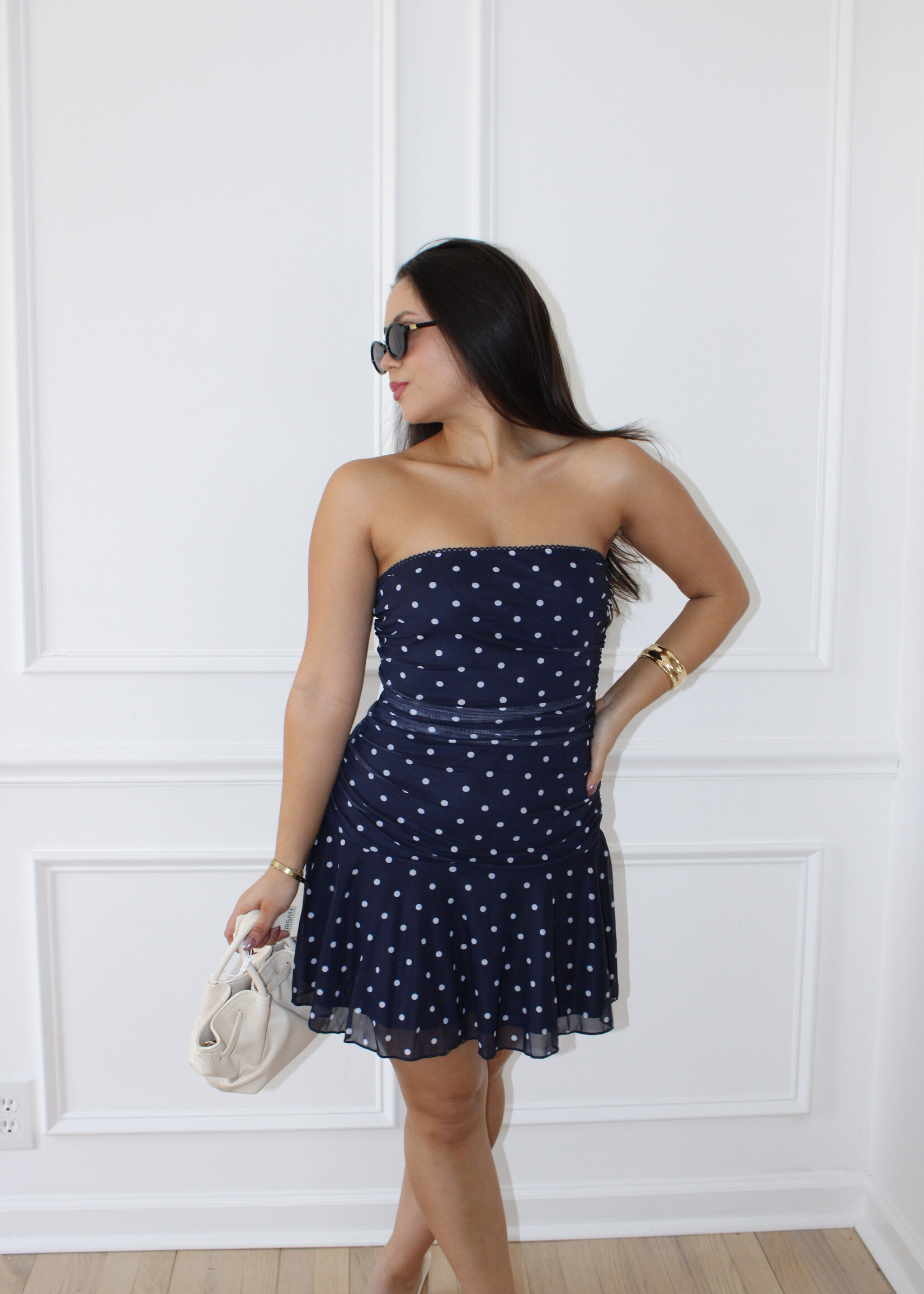 Haven Polka Dot Mini Dress