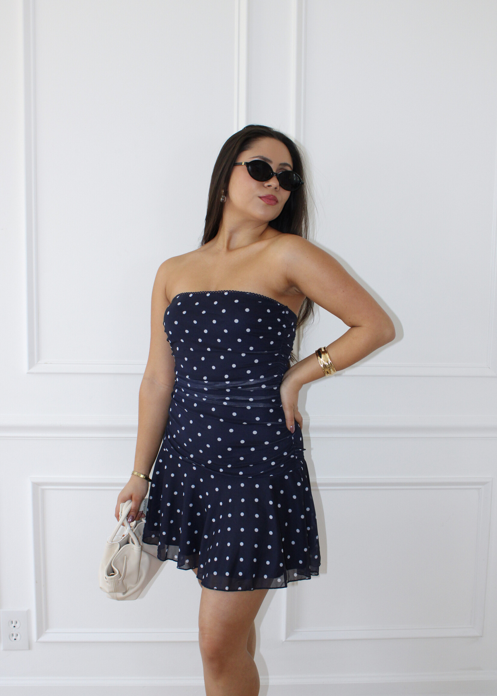 Haven Polka Dot Mini Dress