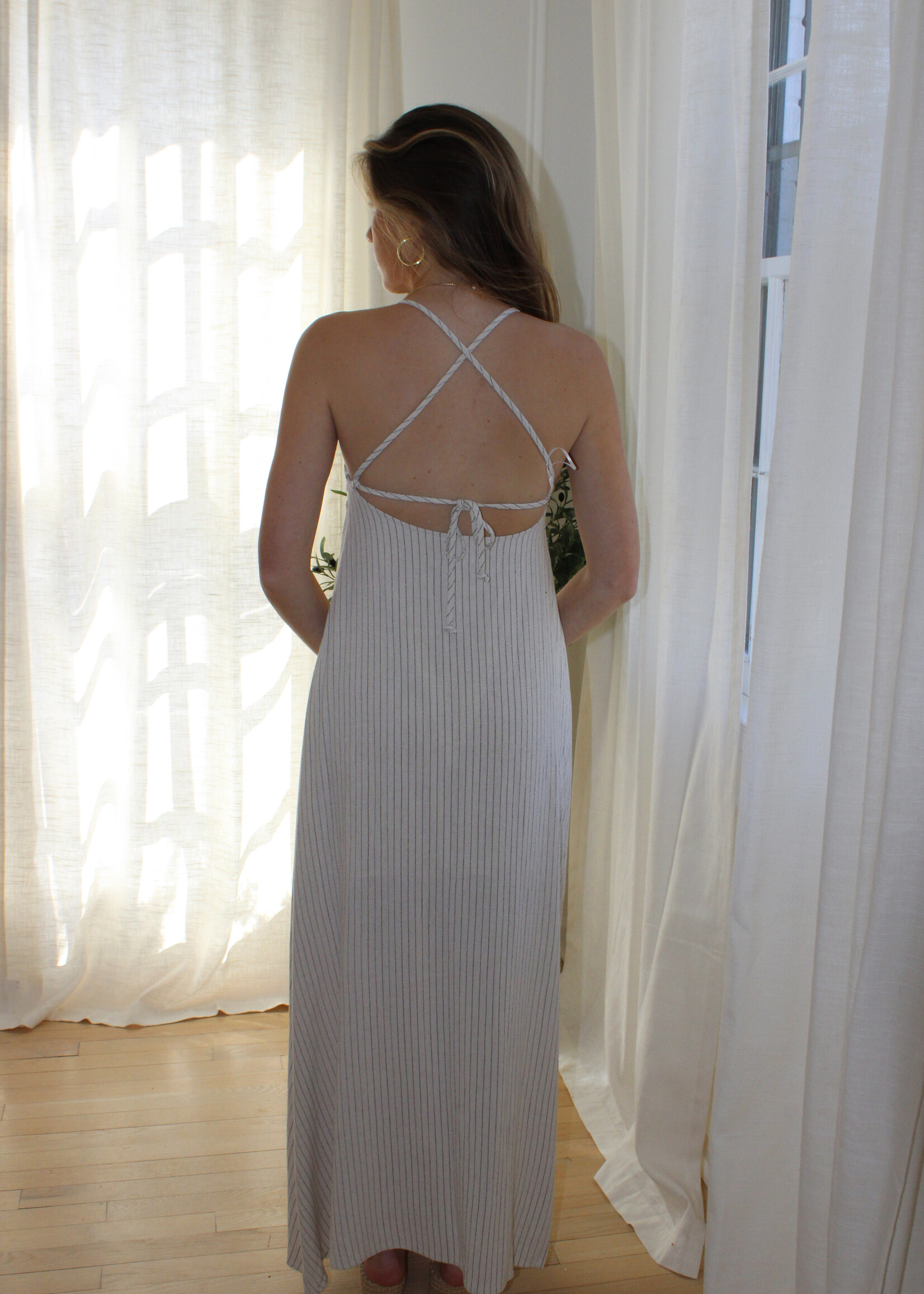 Sierra Striped Maxi Dress