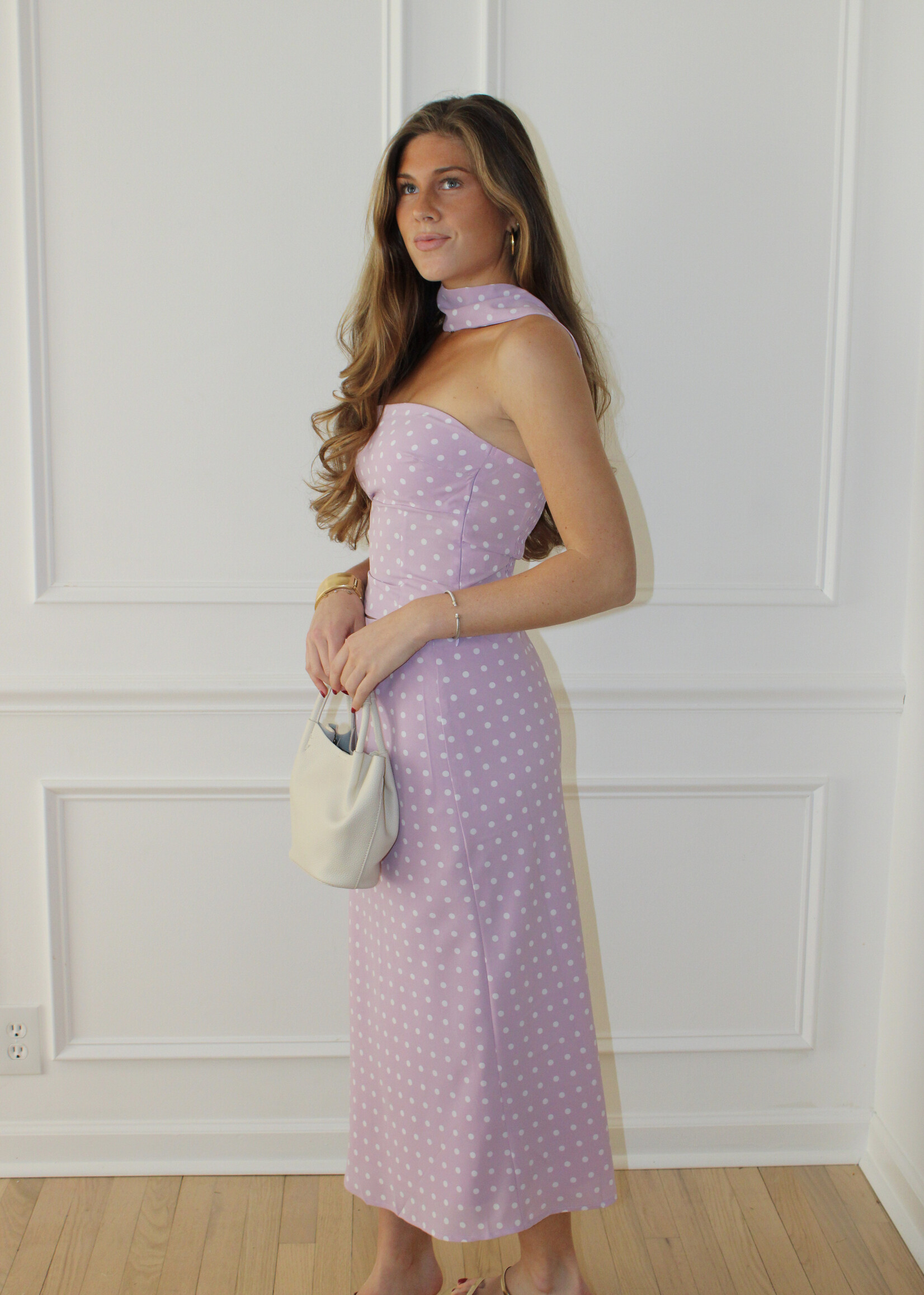 Iva Attached Scarf Tube Top