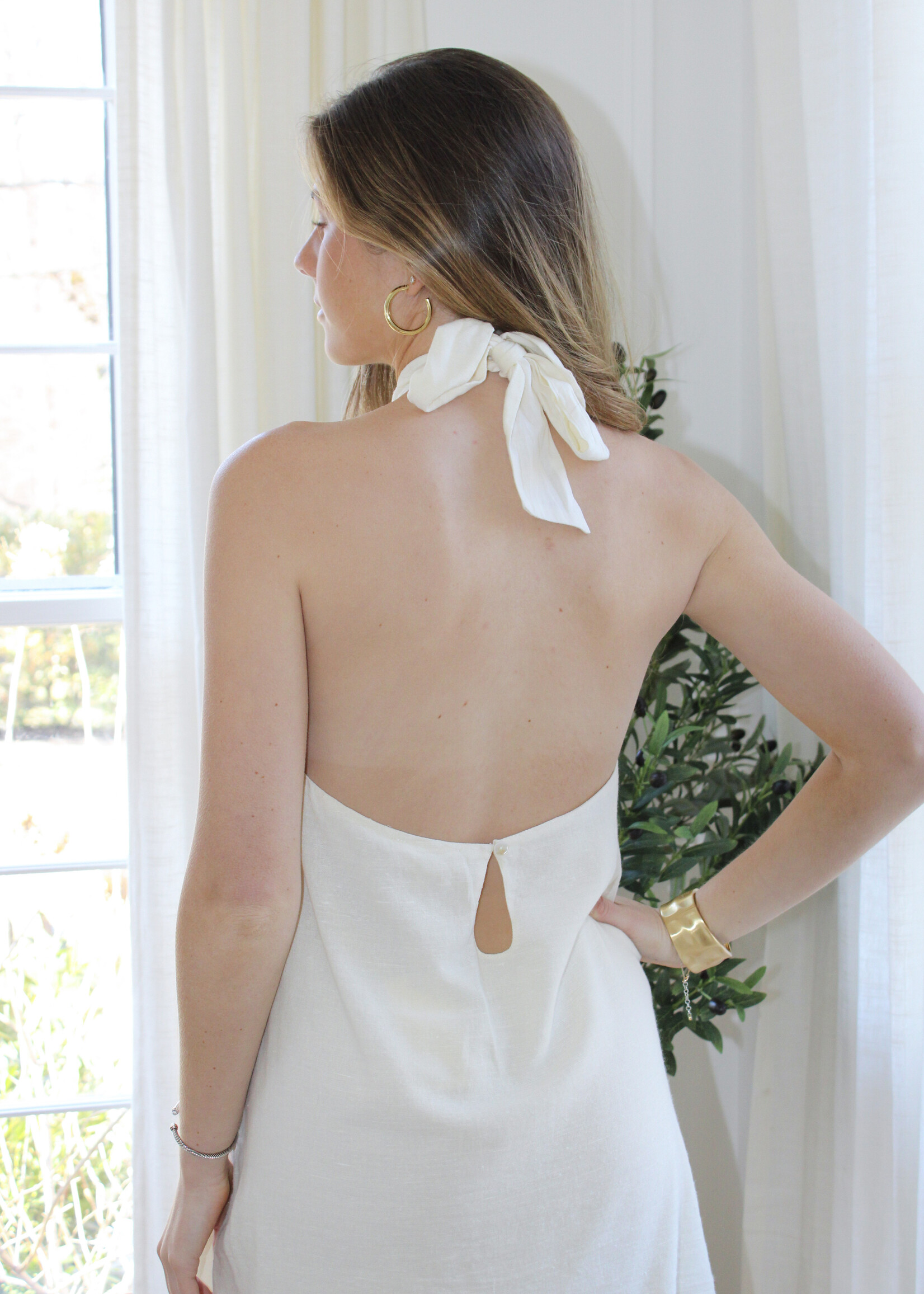 Enya Halter Neck Dress