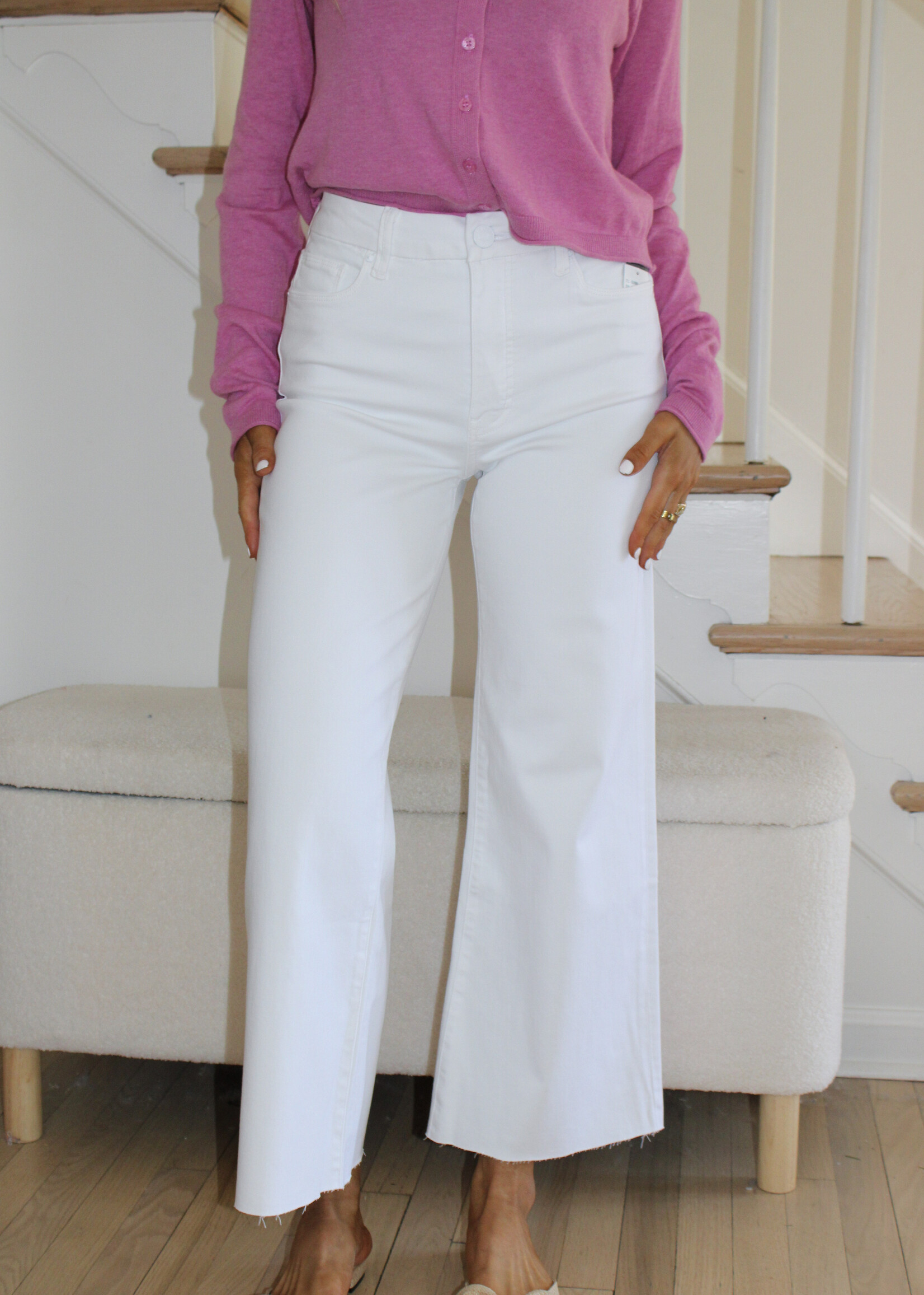 Meg High Rise Fab Ab Wide Leg