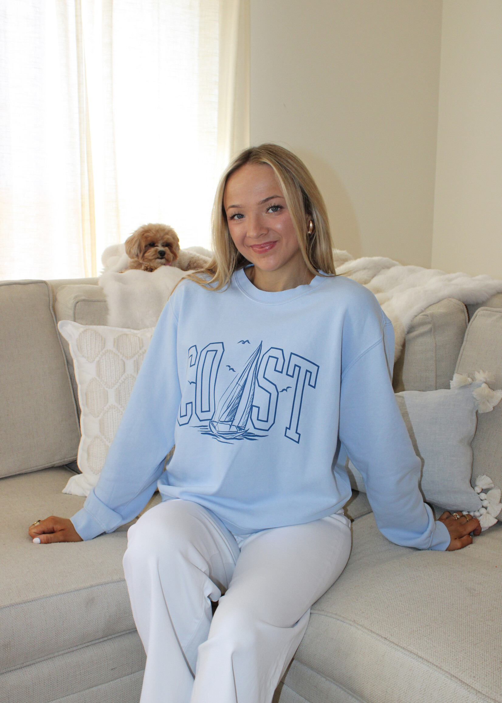 Z Supply Coast Boyfriend Sweatshirt