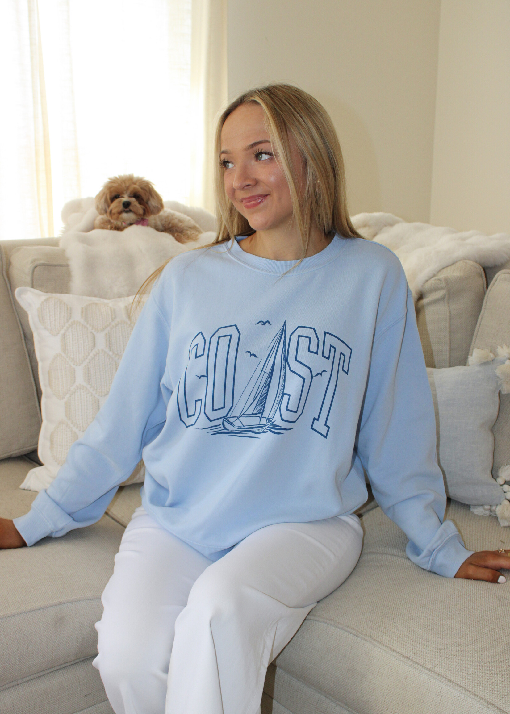 Z Supply Coast Boyfriend Sweatshirt