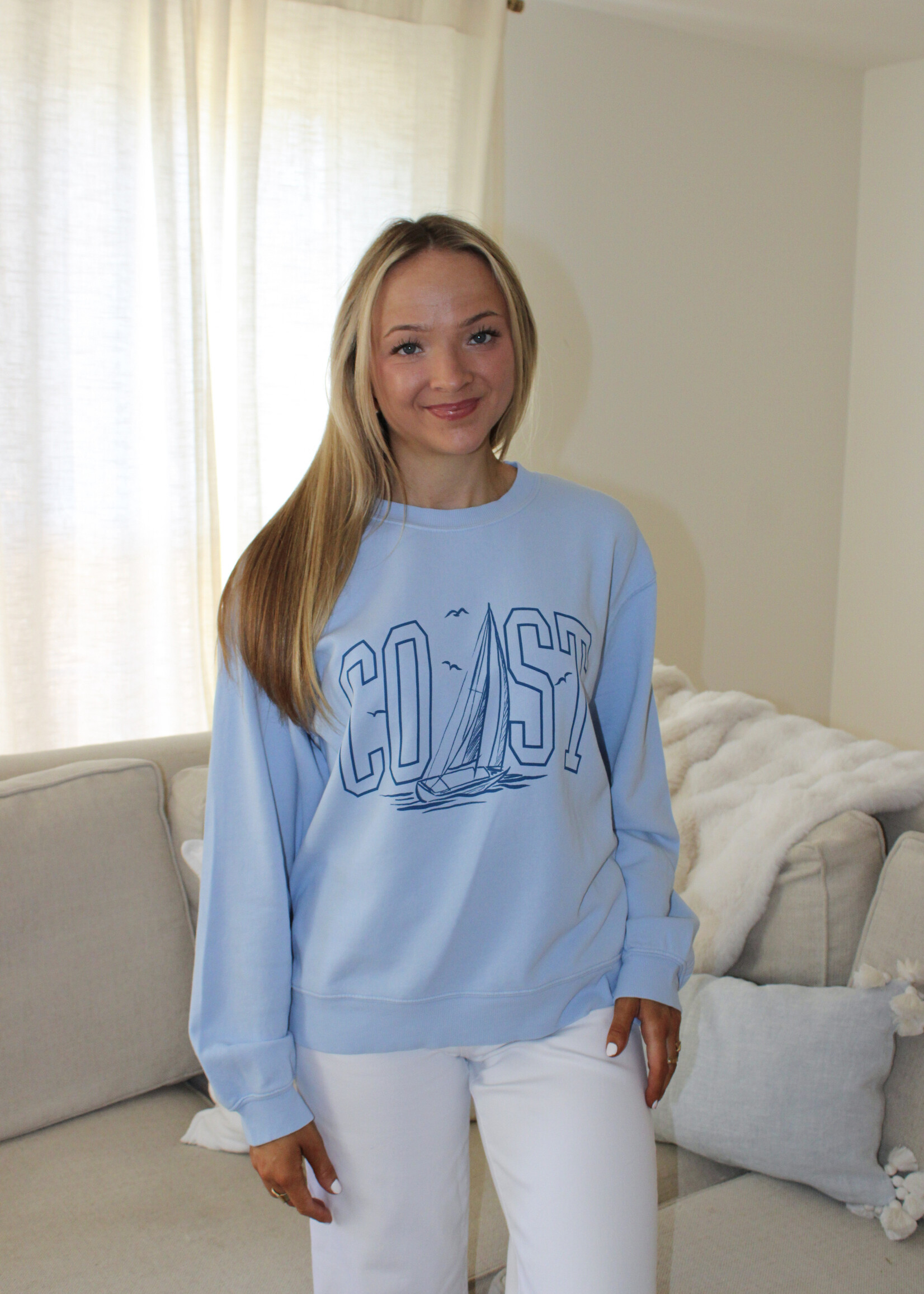 Z Supply Coast Boyfriend Sweatshirt