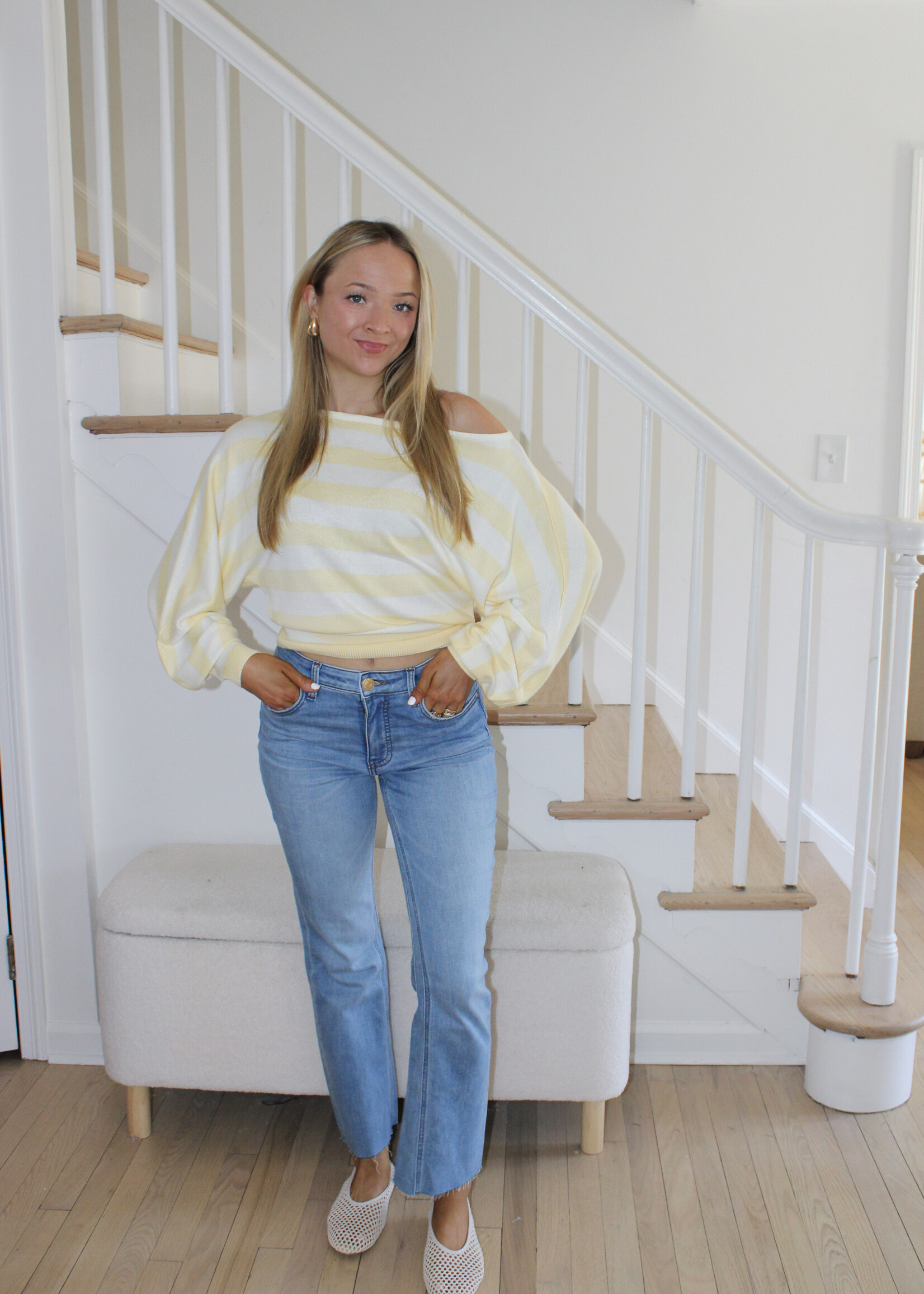 Jenny Boat Neck Sweater Top