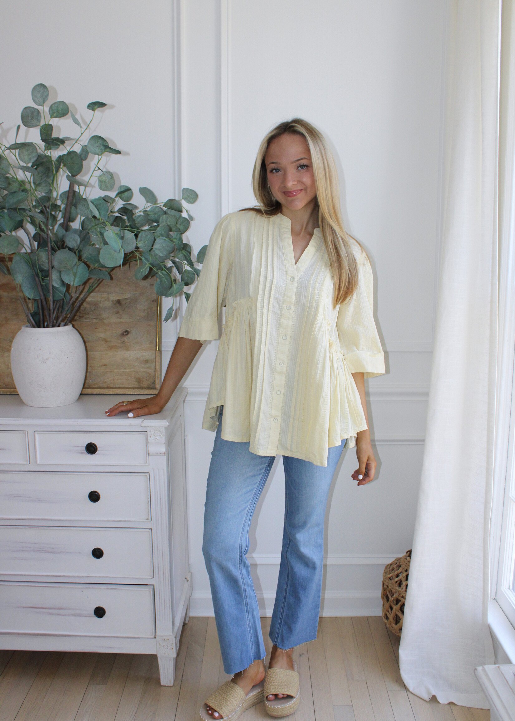 Free People Willow Buttondown