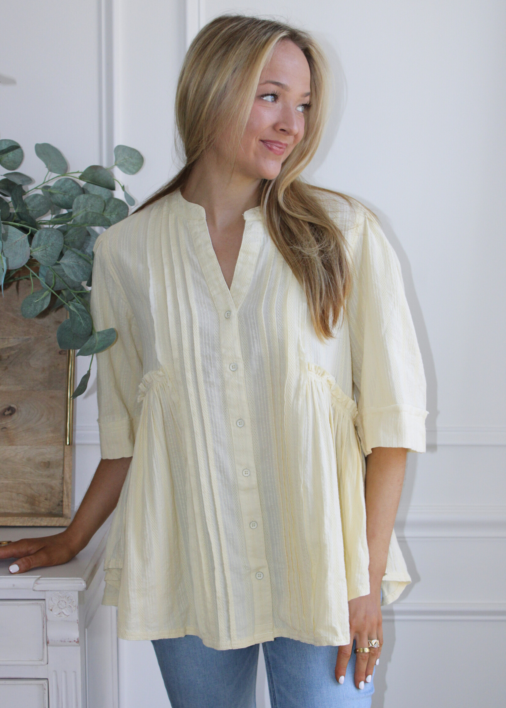 Free People Willow Buttondown