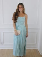 Z Supply Bayside Striped Linen Maxi Dress