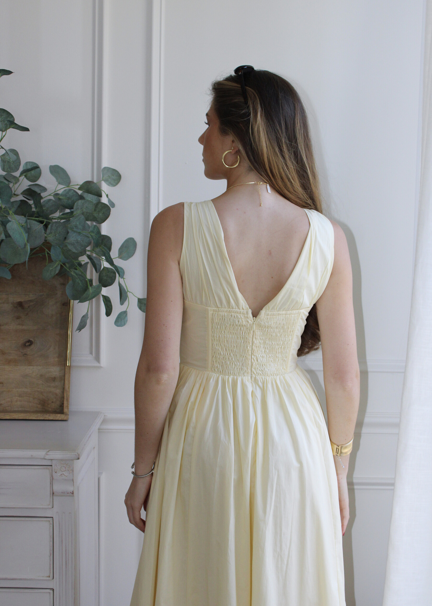 Jacinta Corset Style Midi Dress