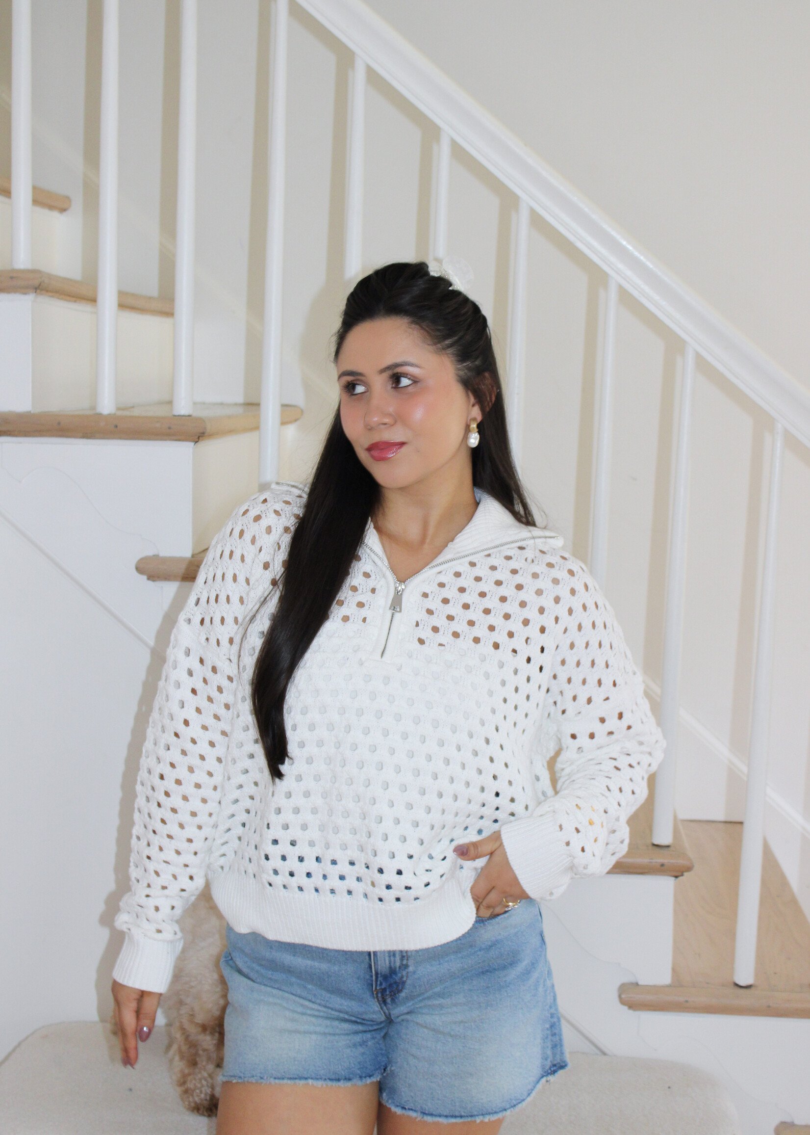 Deanna Crochet Sweater