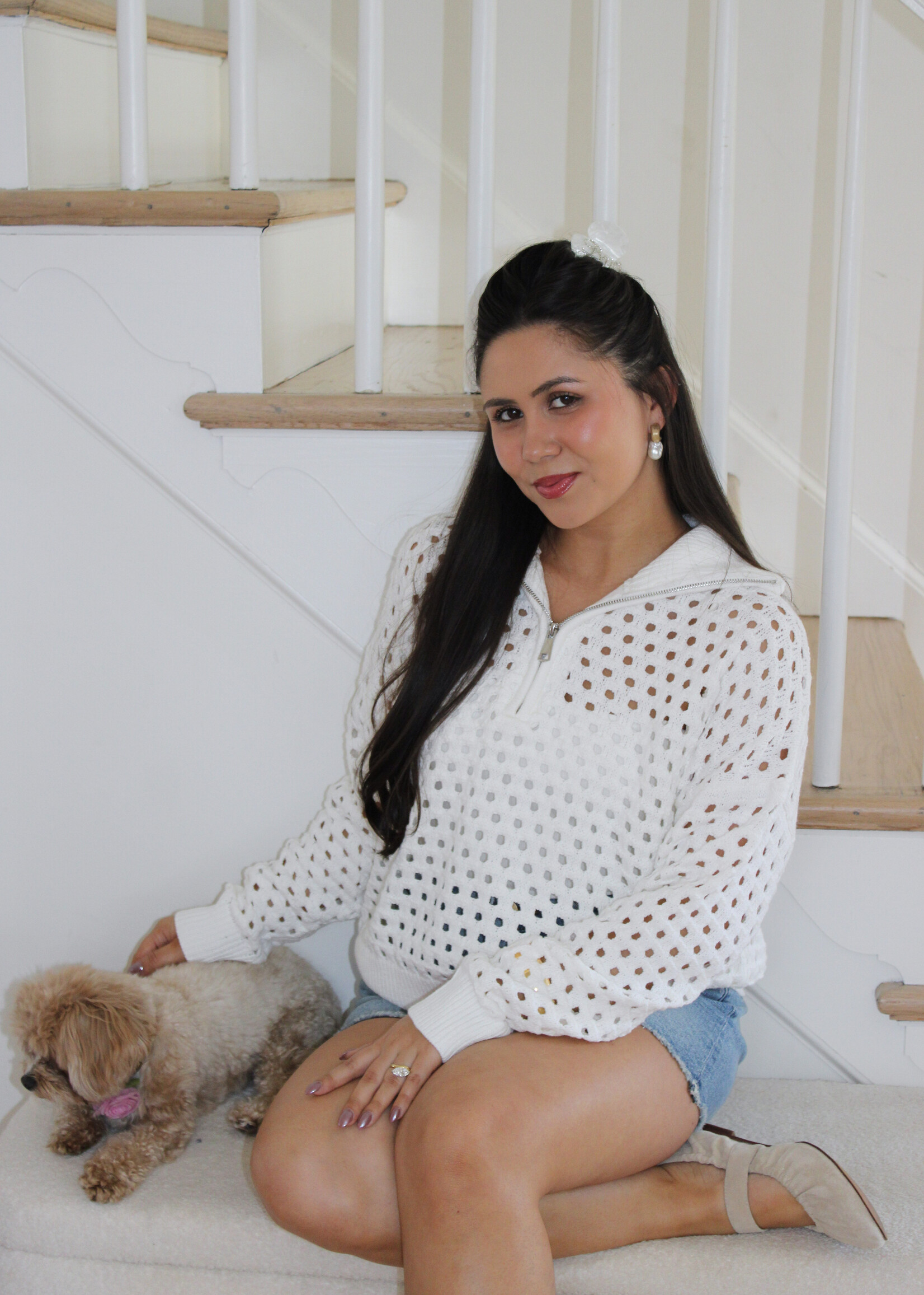 Deanna Crochet Sweater