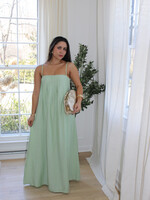 Jasmeen Pleating Maxi Dress