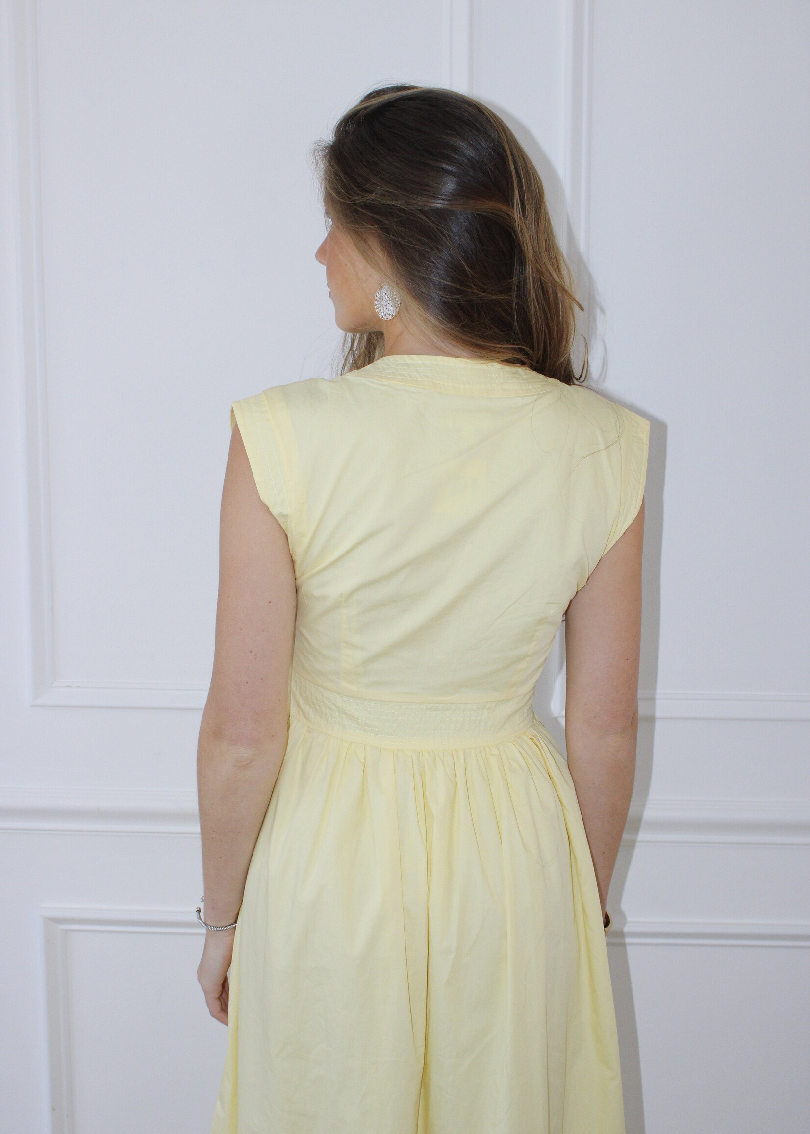 Bronx V-Neck Midi Dress