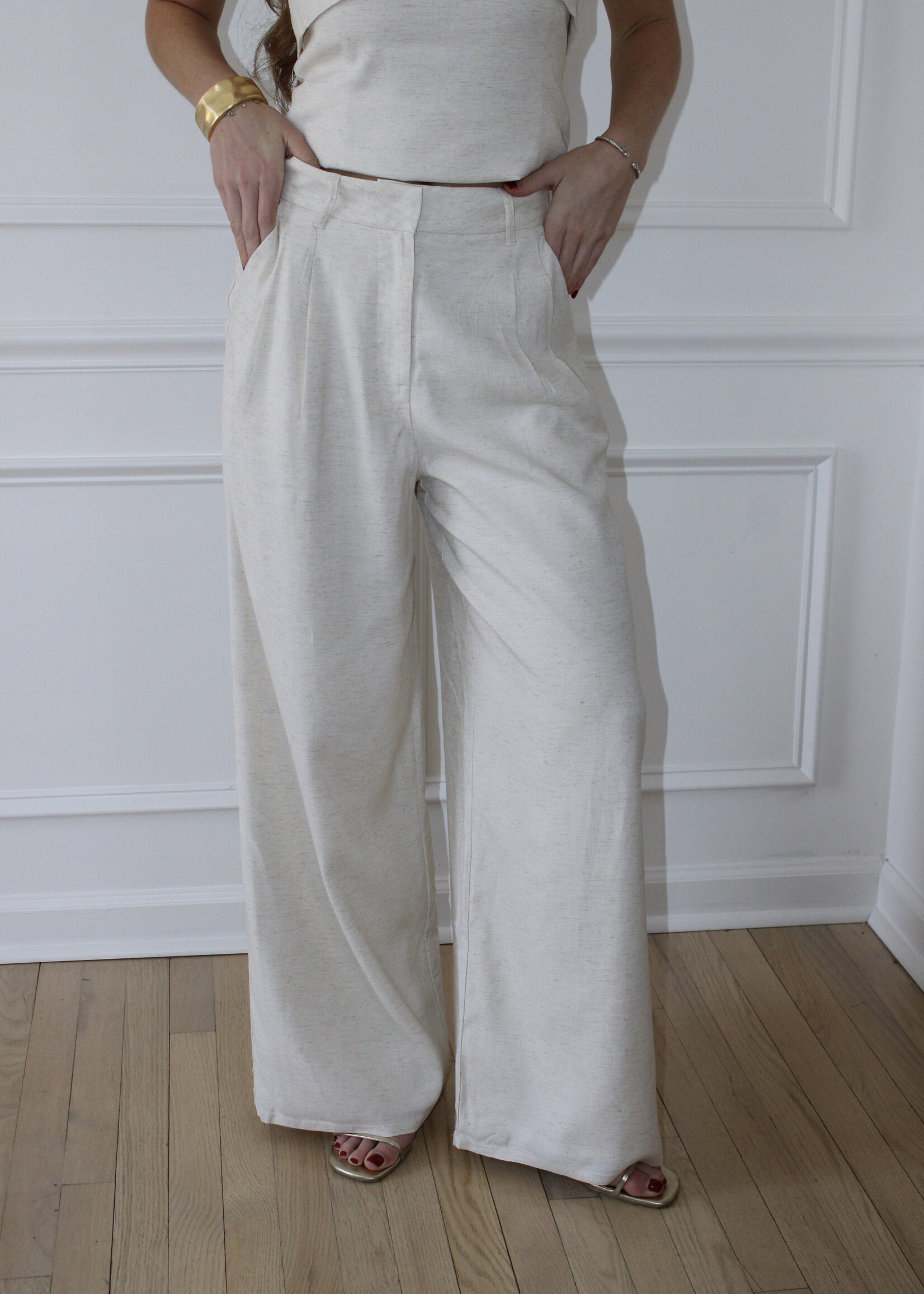 Jaide Linen Trouser Pant
