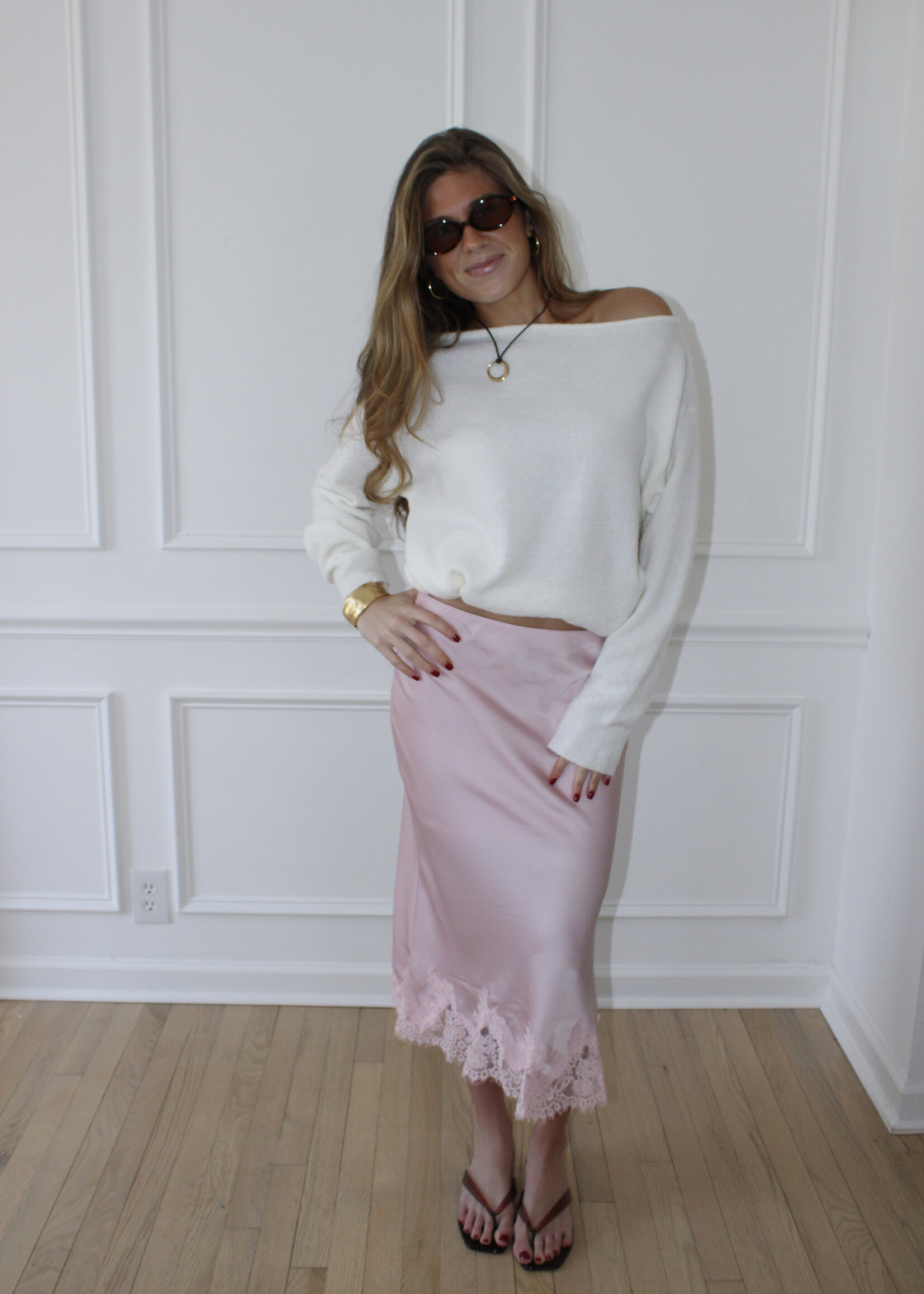 Arlie Off The Shoulder Knit Sweater