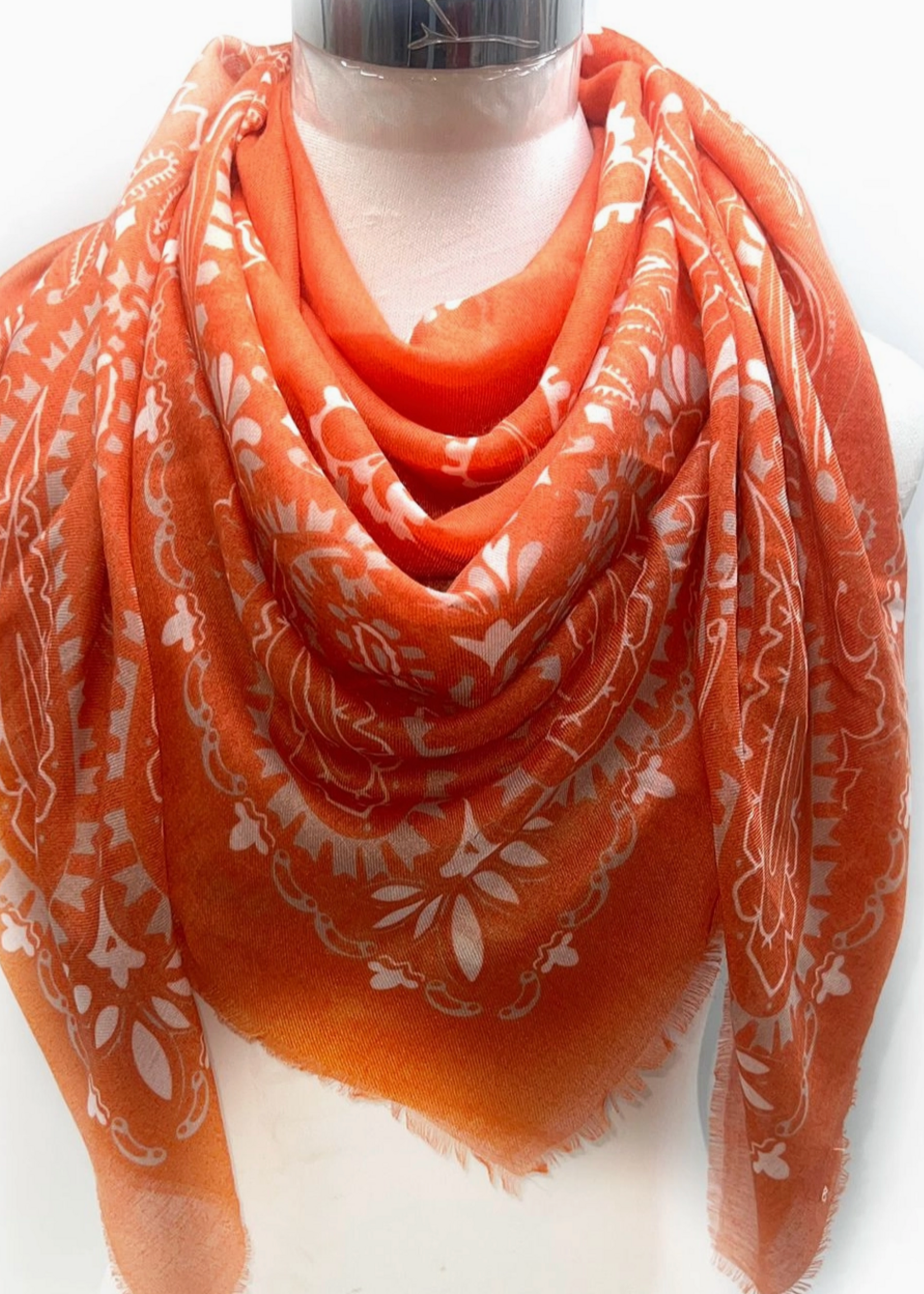 Large Lightweight Square Bandana Scarf