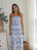 Z Supply Nadine Palm Maxi Dress