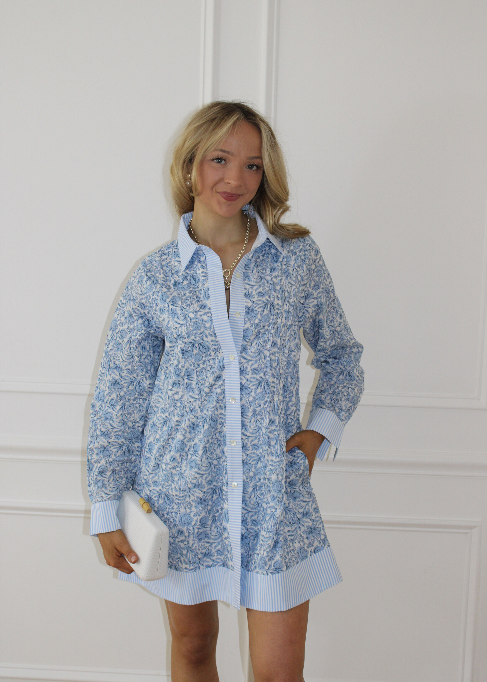 Kiera Mini Shirt Dress