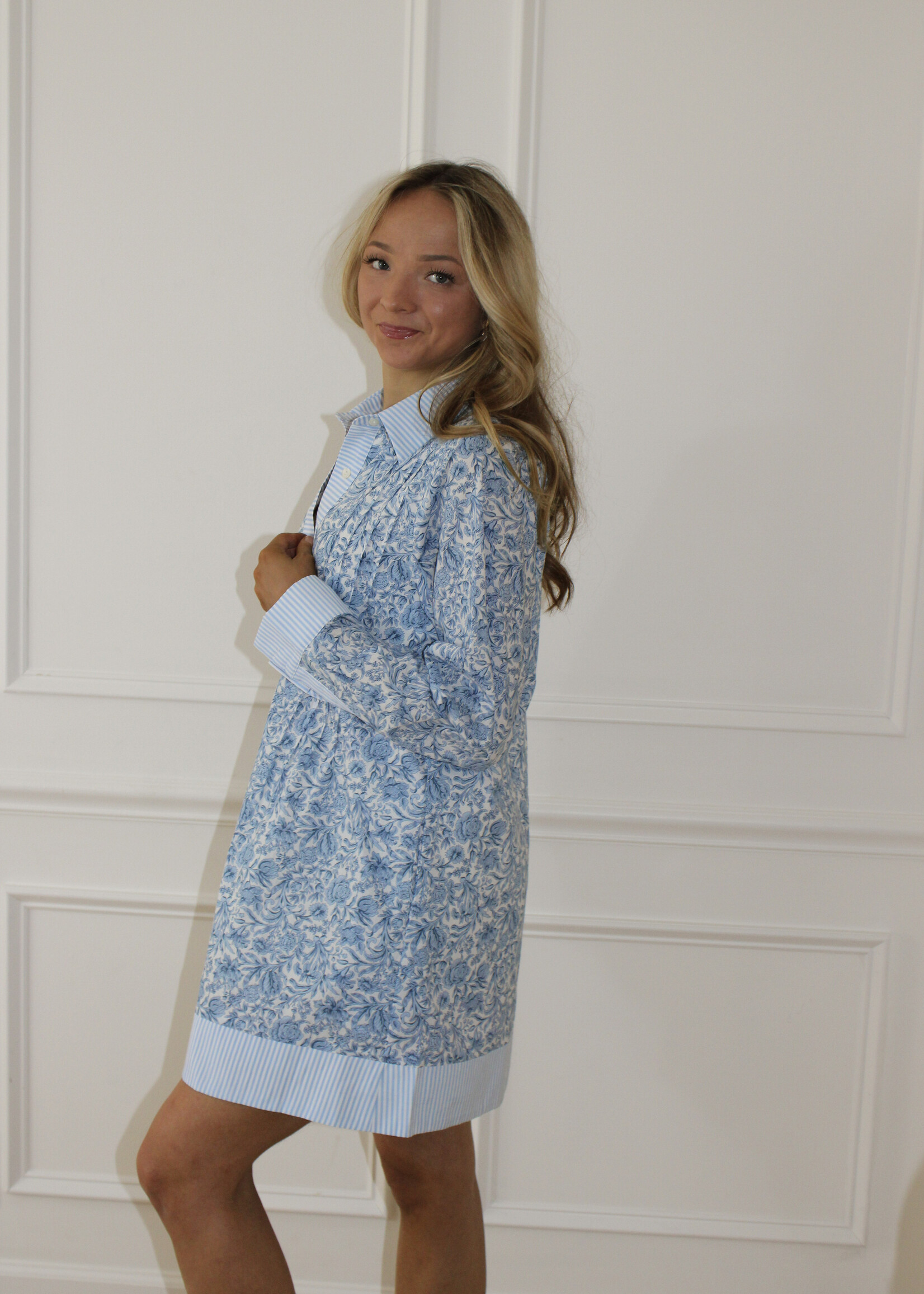 Kiera Mini Shirt Dress