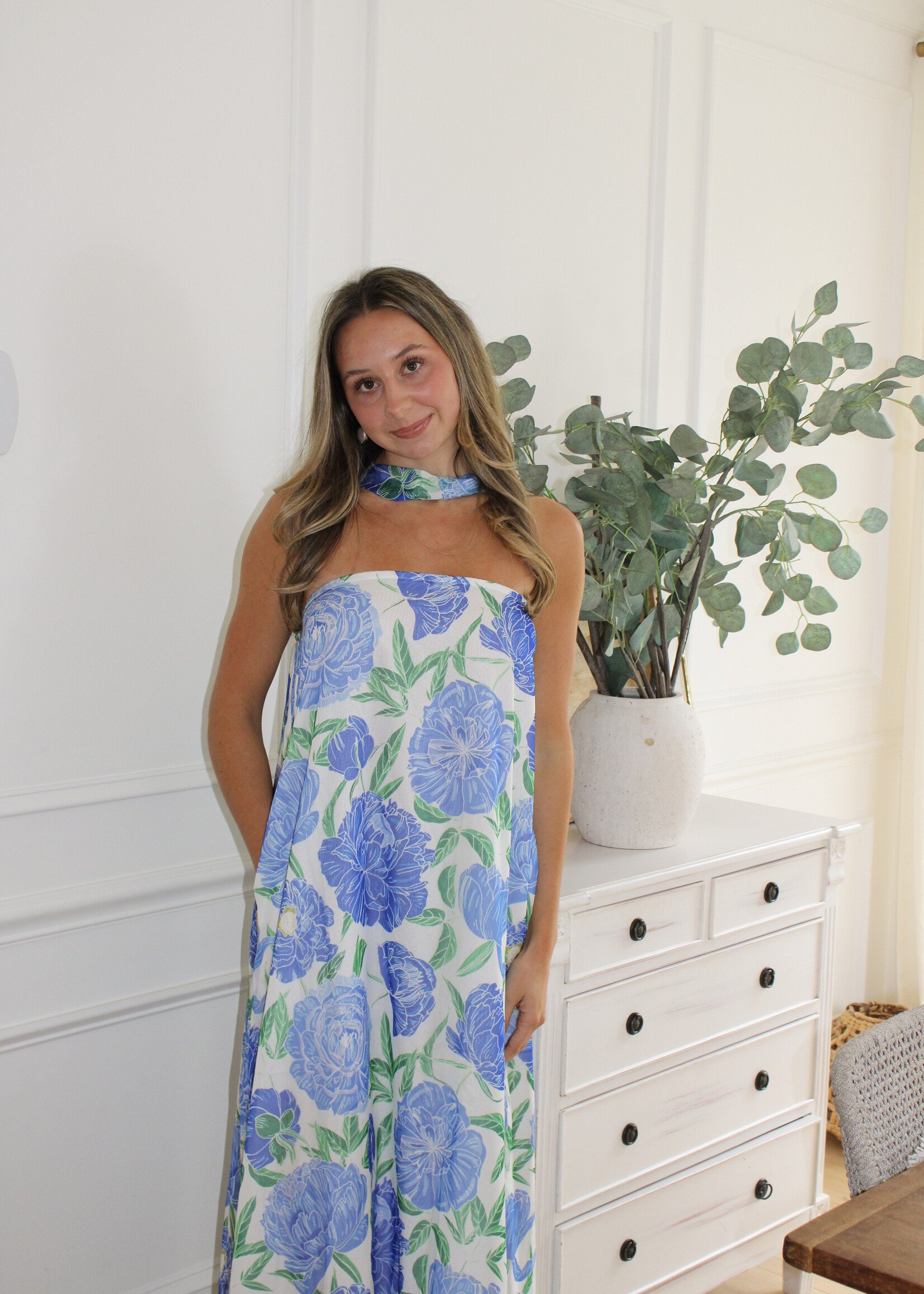 Alaina Floral Maxi Dress