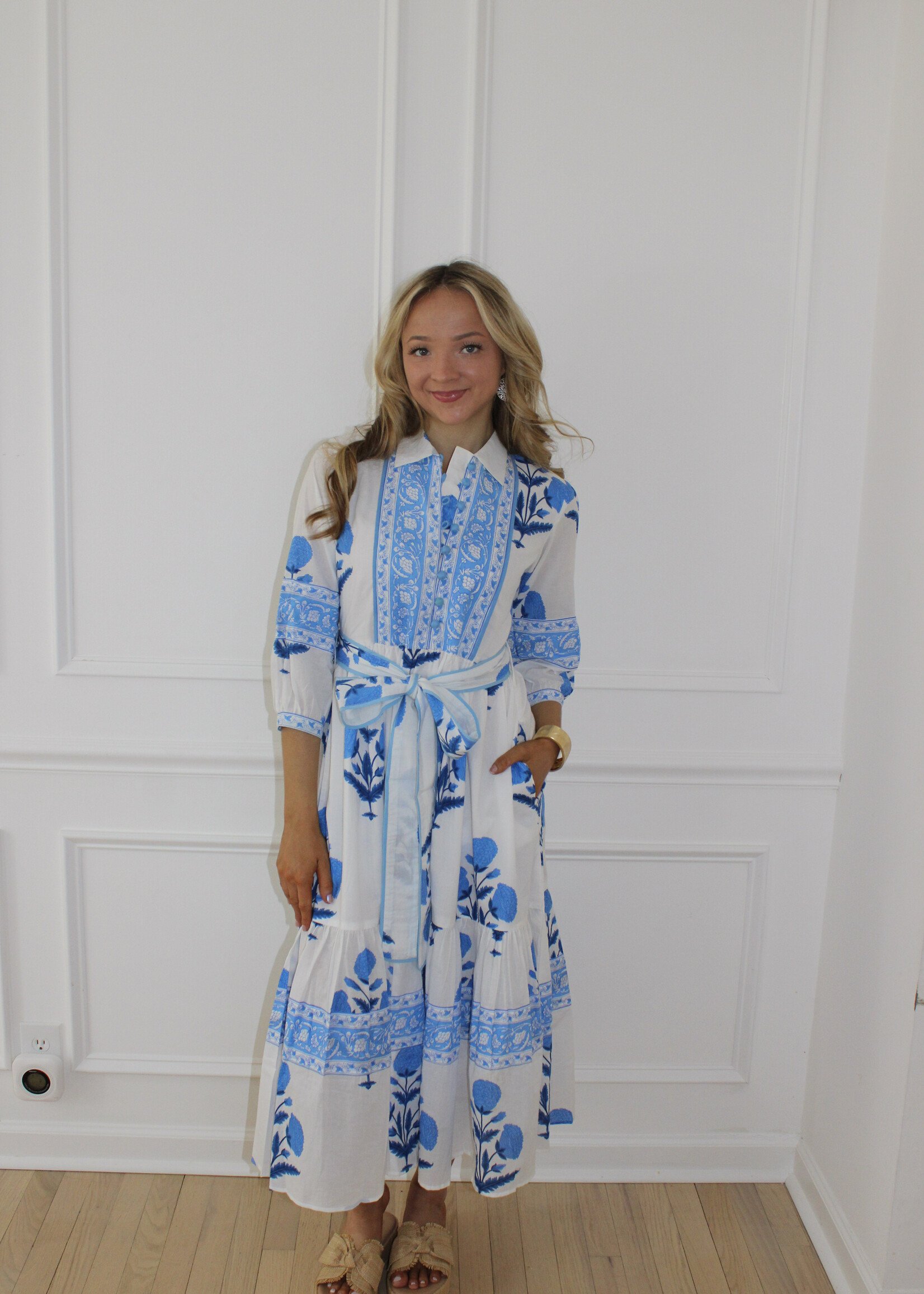 Alva Long Sleeve Floral Dress