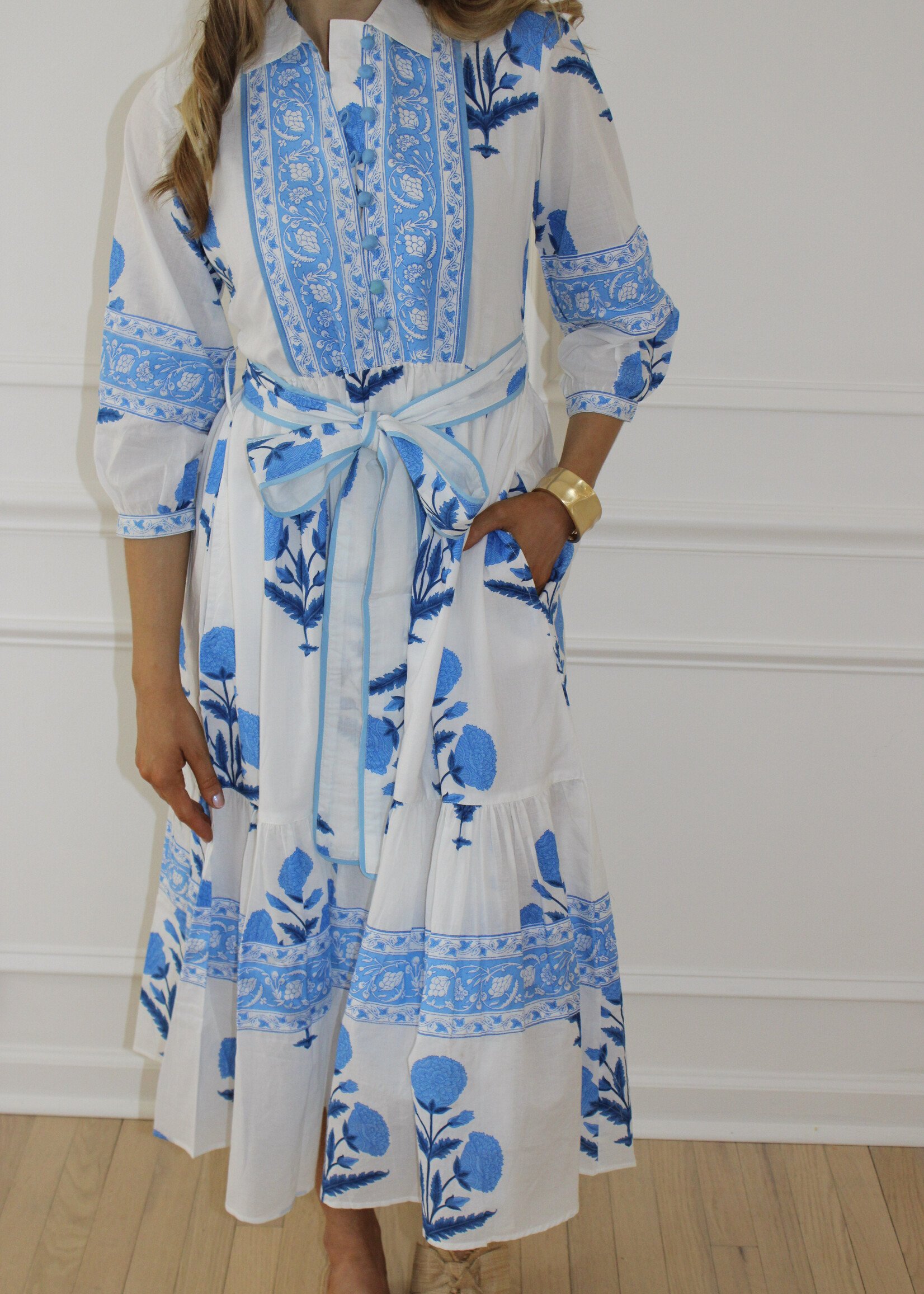 Alva Long Sleeve Floral Dress