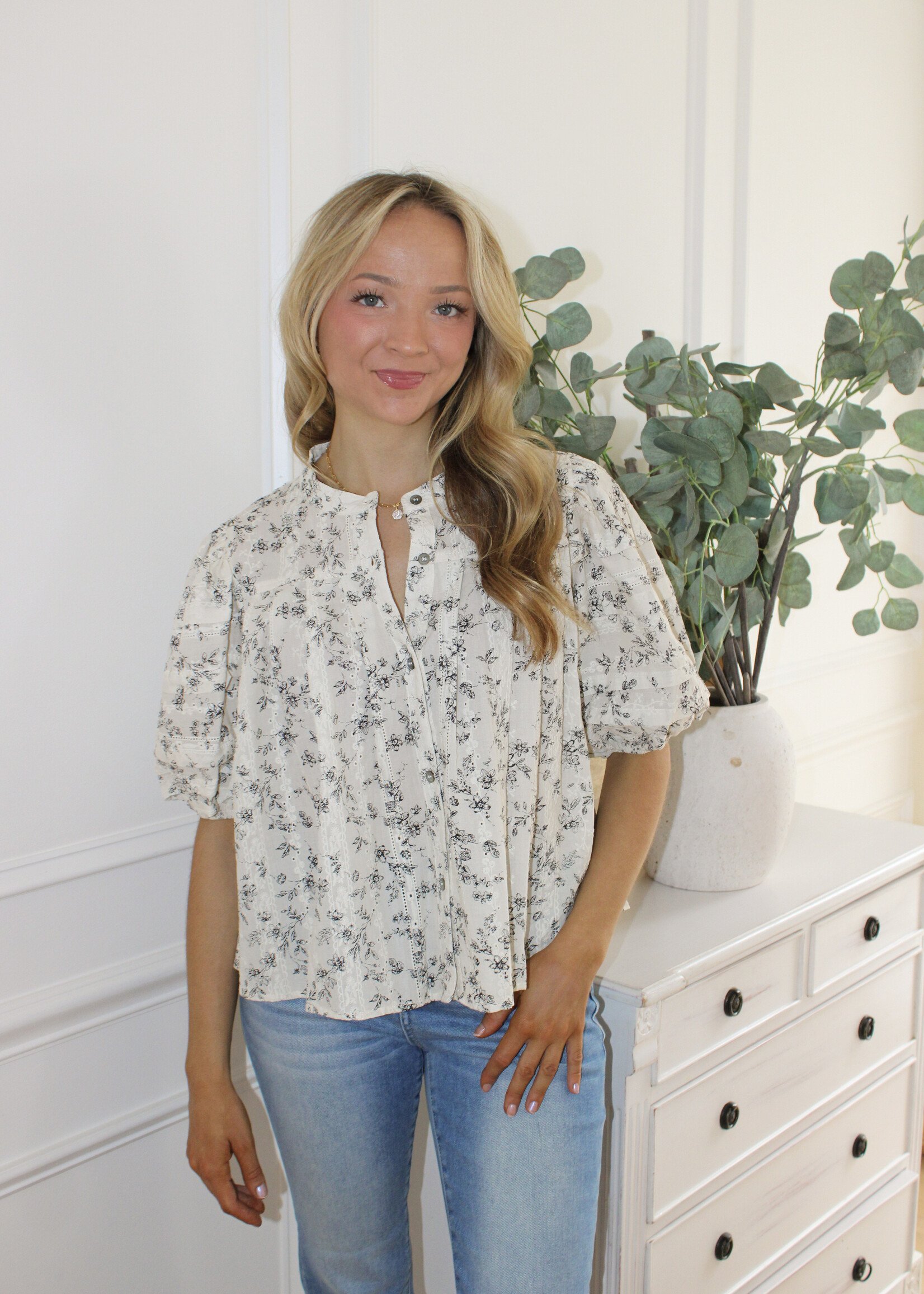 Annie Floral Blouse