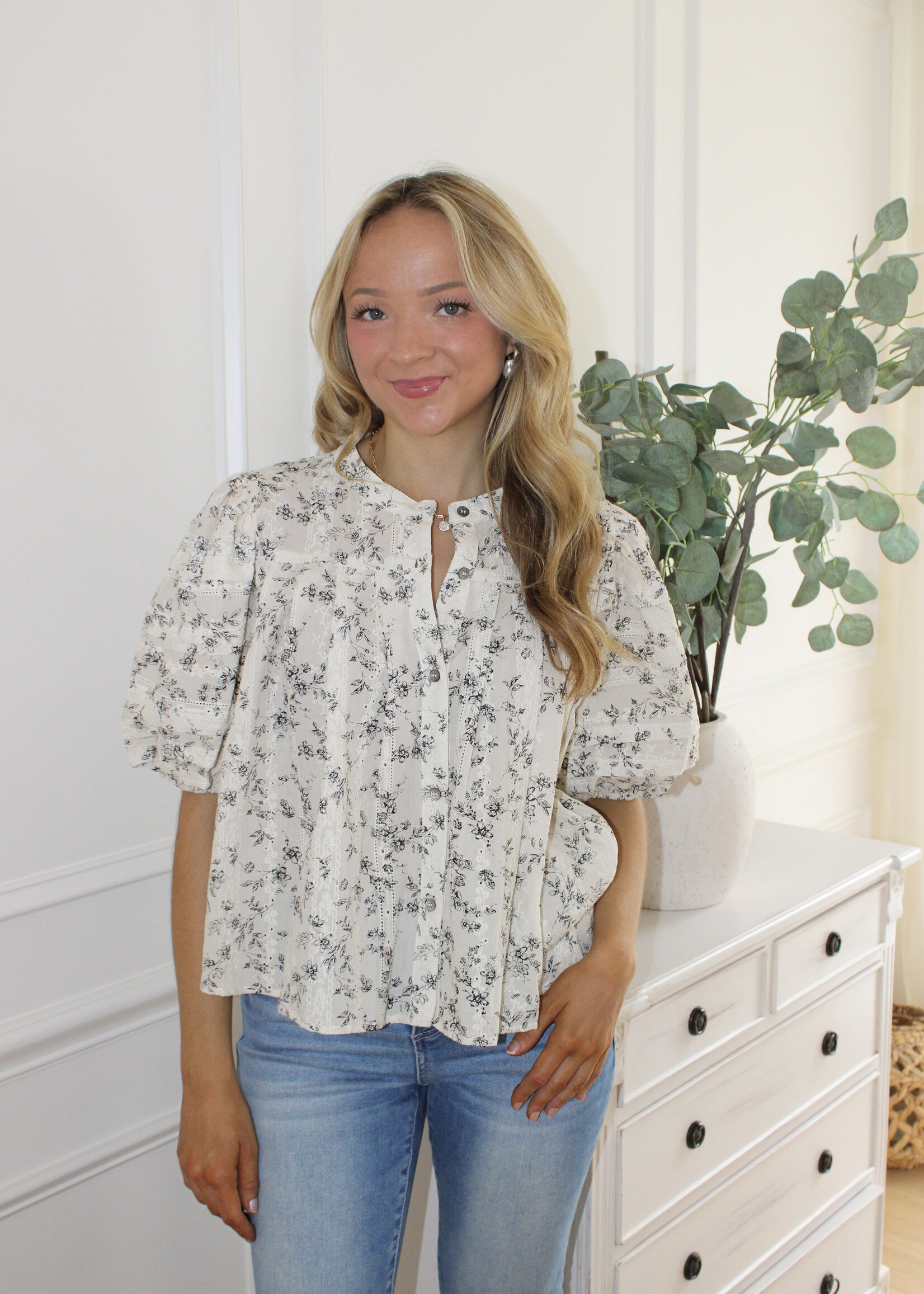 Annie Floral Blouse