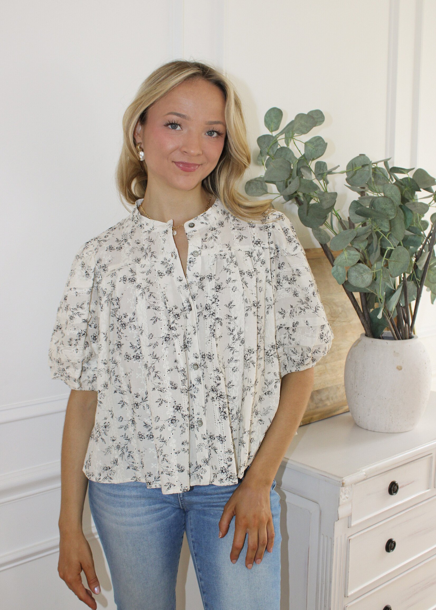 Annie Floral Blouse