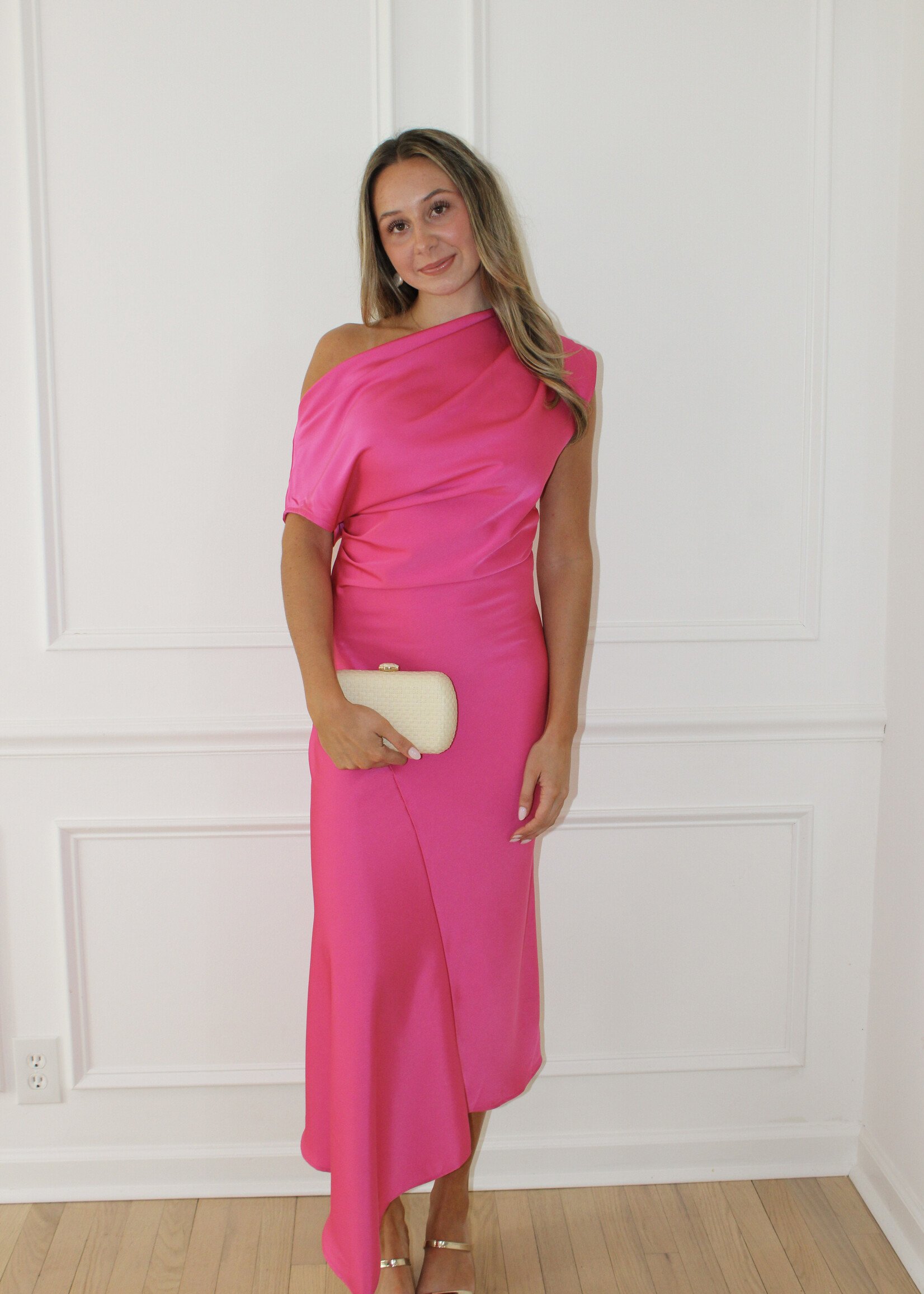 Bondi Asymmetric Maxi Dress