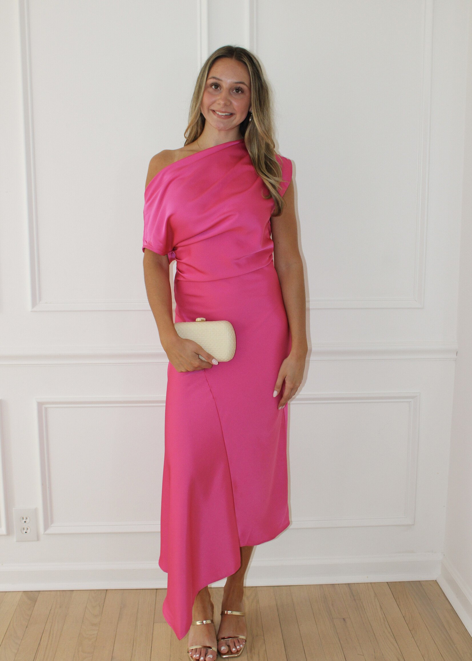 Bondi Asymmetric Maxi Dress