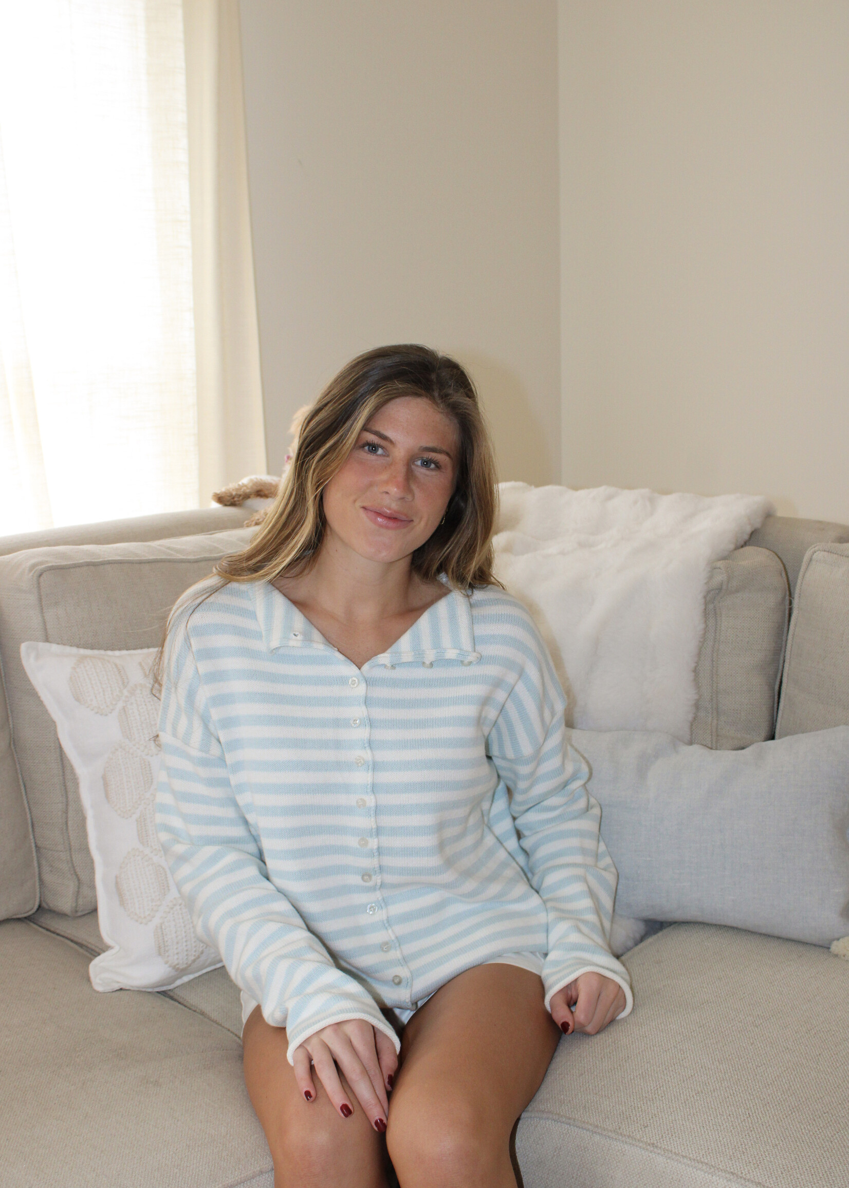 Easton Striped Cardigan