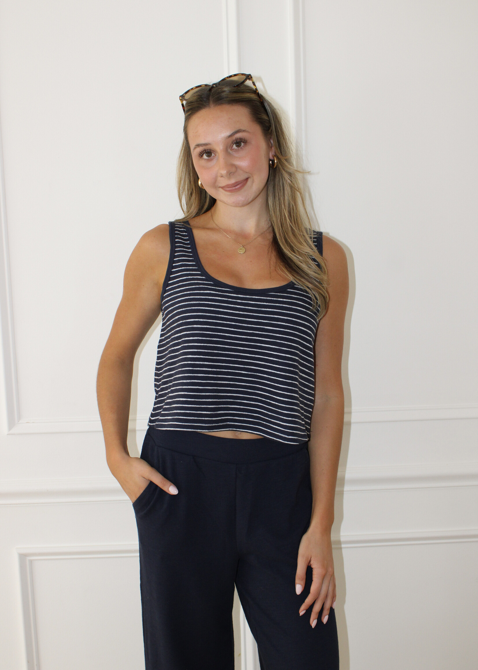 Z Supply Yareli Striped Tank