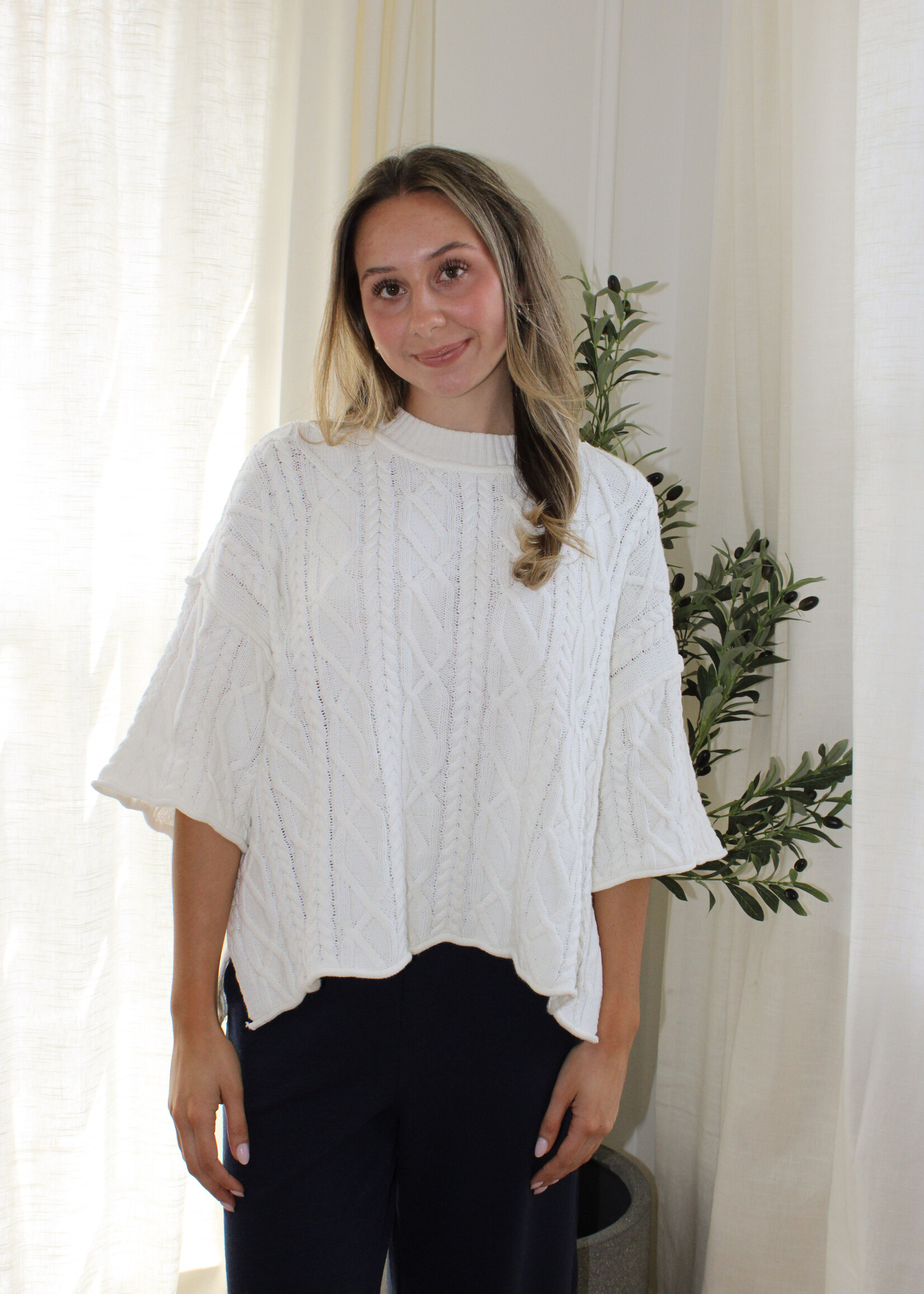 Ainslee Oversized Sweater Top