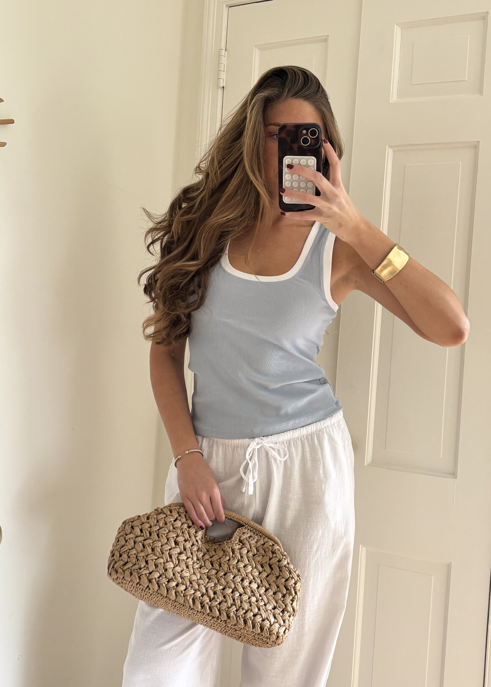 Z Supply Sirena Colorblocked Rib Tank