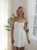 Free People Taking Sides Mini Dress