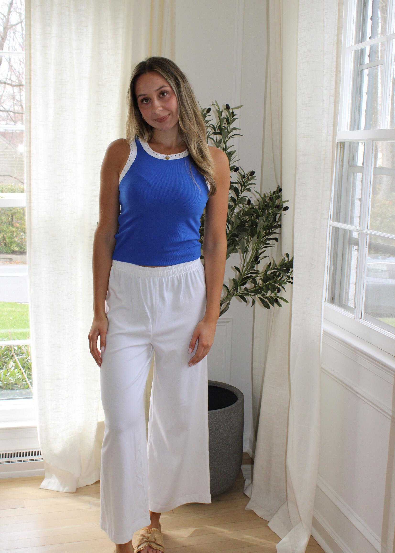 Z Supply Scout Jersey Crop Flare Pant