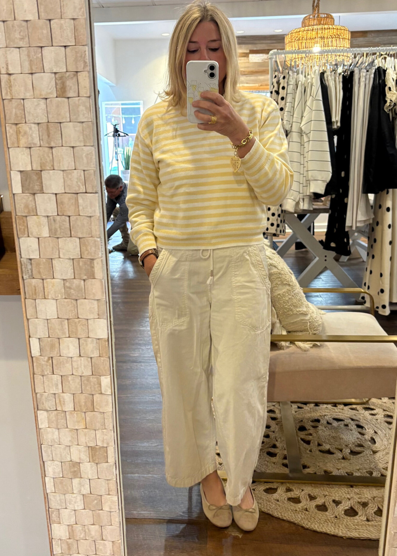 Davina Striped Sweater